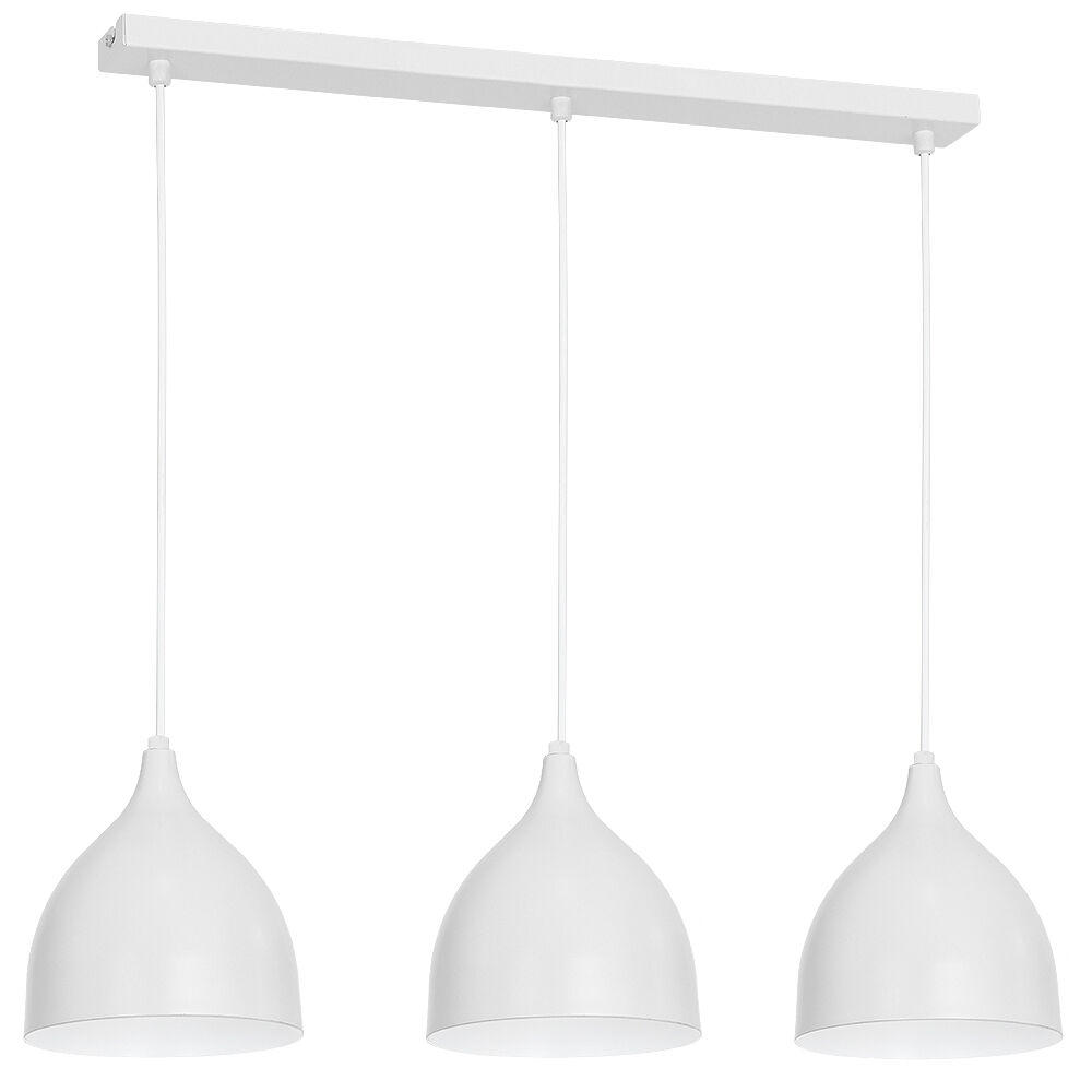 Lampe à suspendre NOAK YOUNG en gris 3-flmg