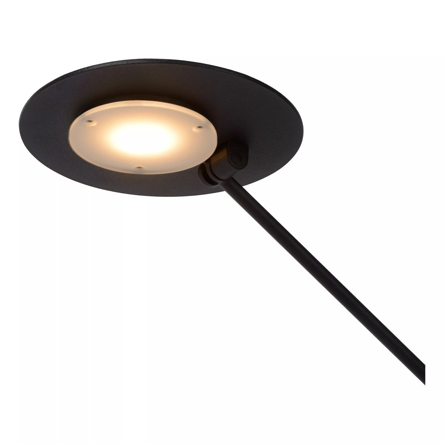 LED Schreibtischlampe Metall Schwarz 50 cm beweglich Lampe, Gerät, Deckenventilator, Elektrisches Gerät