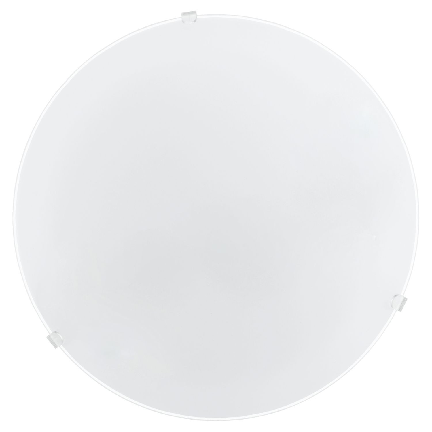 Plafonnier blanc rond Ø24,5cm