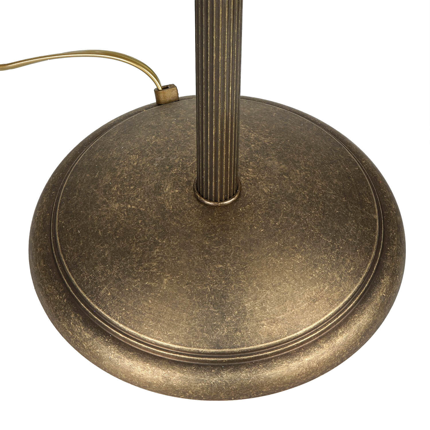 Stehleuchte Bronze Antik Echt-Messing Oslo Bronze, Lampe, Elektrisches Gerät, Mikrophon