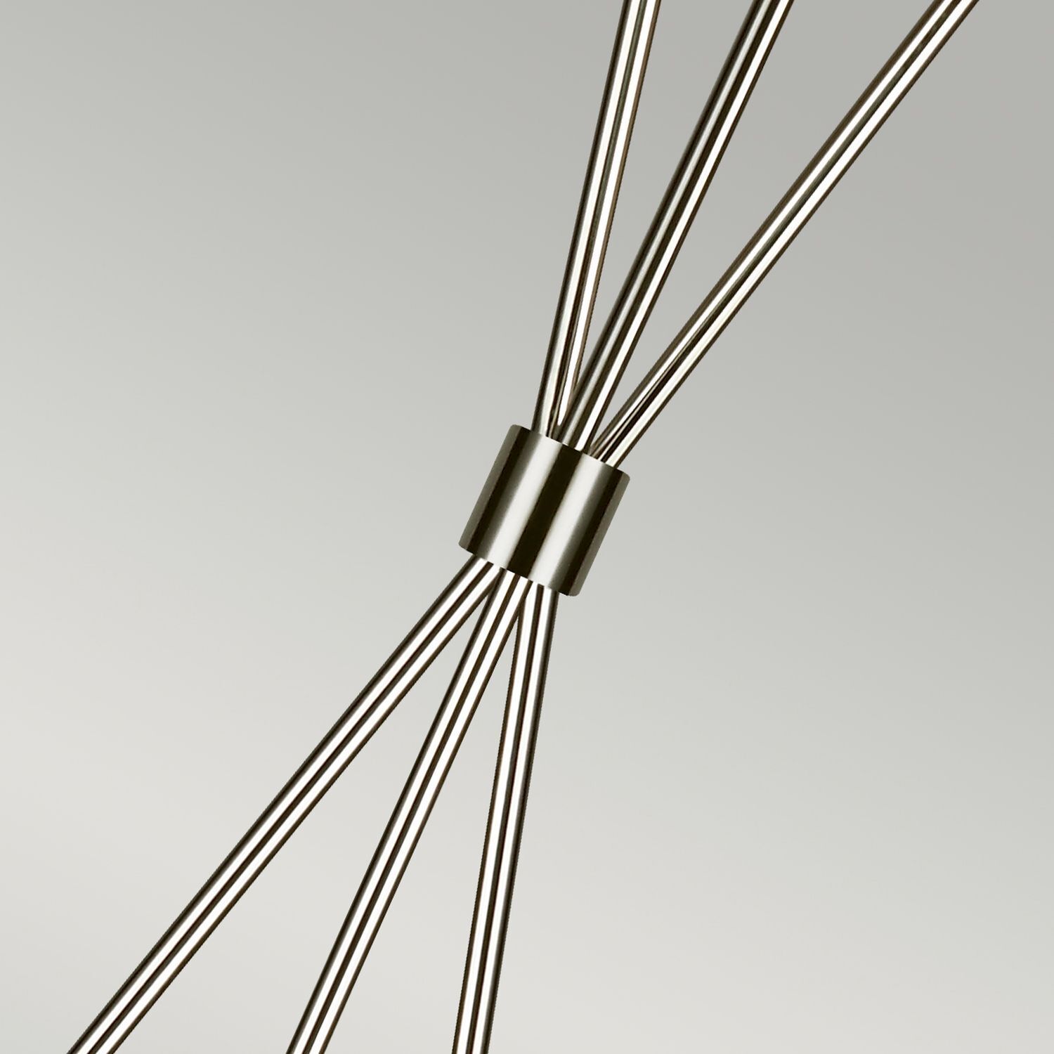 Lampadaire Trépied 140 cm petit métal tissu Moderne