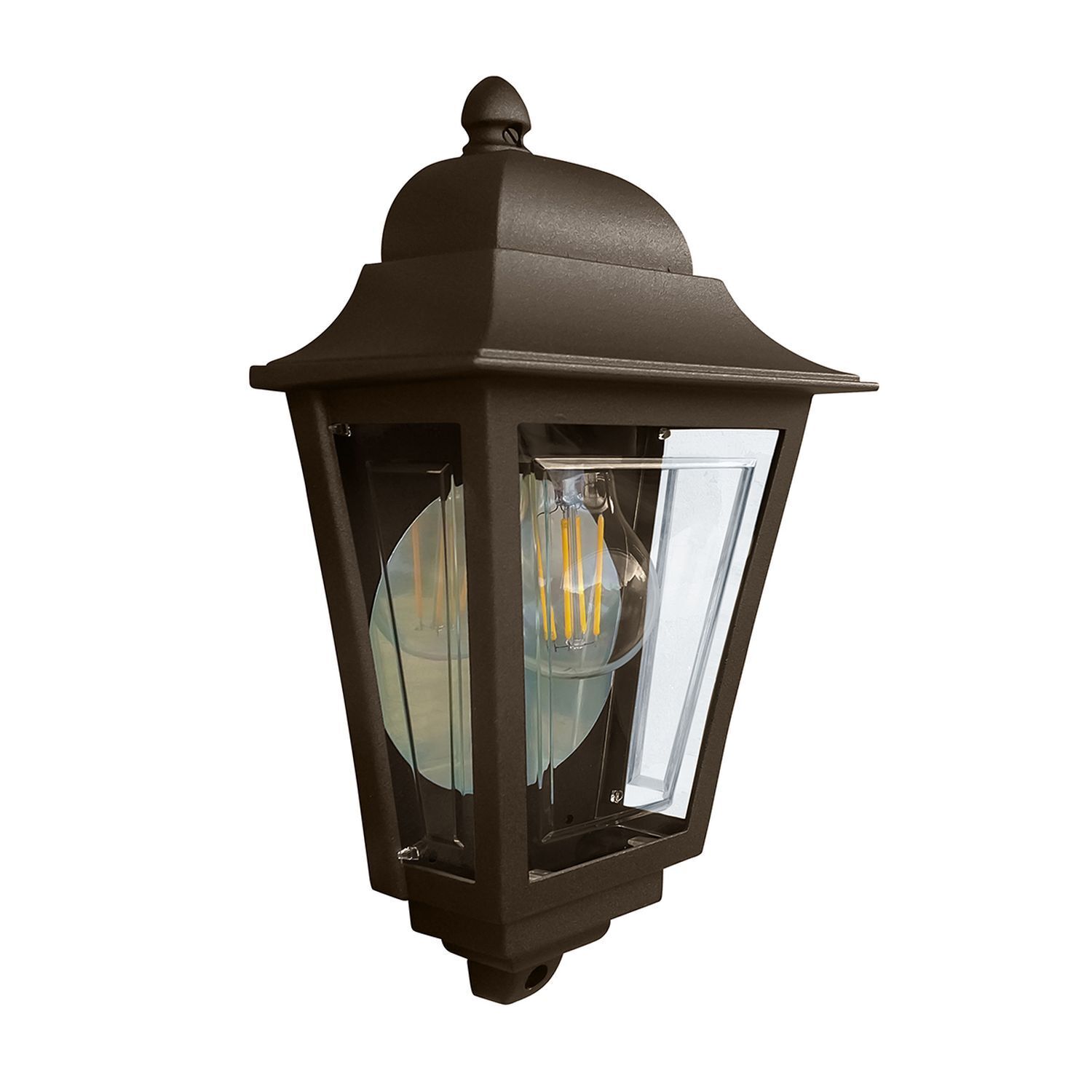 Applique extérieure Rustique E27 IP44 Aluminium en bronze GRACIE