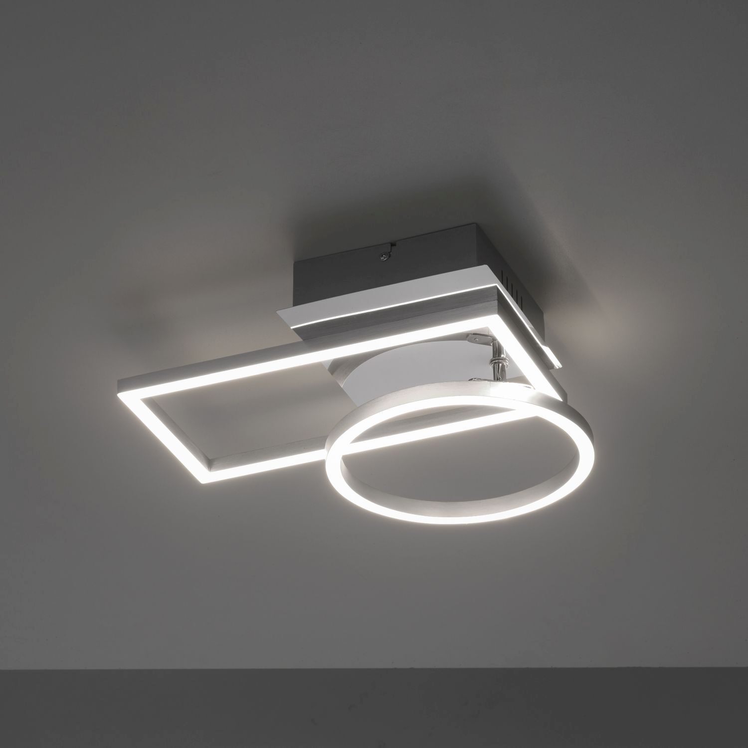 Plafonnier LED ajustable en acier L:37 cm 1260 lm