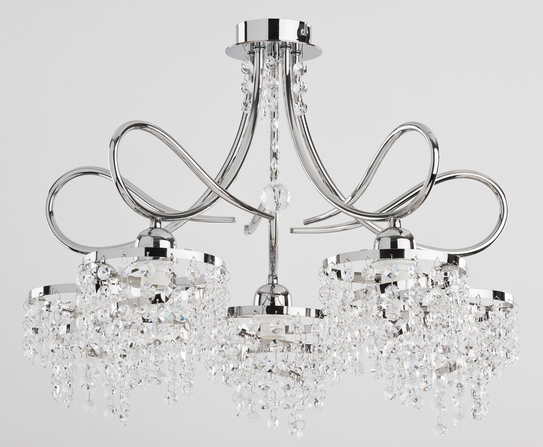 deckenleuchte-badezimmer-lampen-deckenleuchte-kristall-dorsay-5x-e14-bis-10w-chrom-klar-fuer-wohnzimmer-bad-modern-le130581-02 Kronleuchter, Kristall, Chrom, Anhängelampe, Dekorationsbeleuchtung