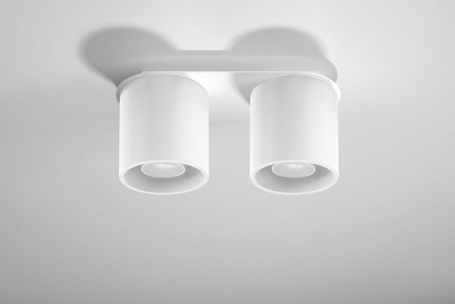 Plafonnier RODA en blanc 2-flmg
