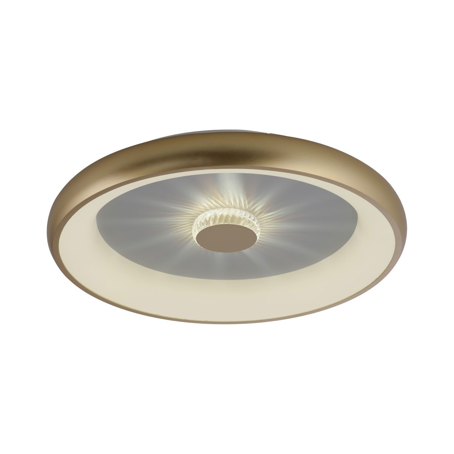Dimmbare LED Deckenleuchte 2700-5000 K Ø61,5 cm Messing Deckenleuchte, Leuchte