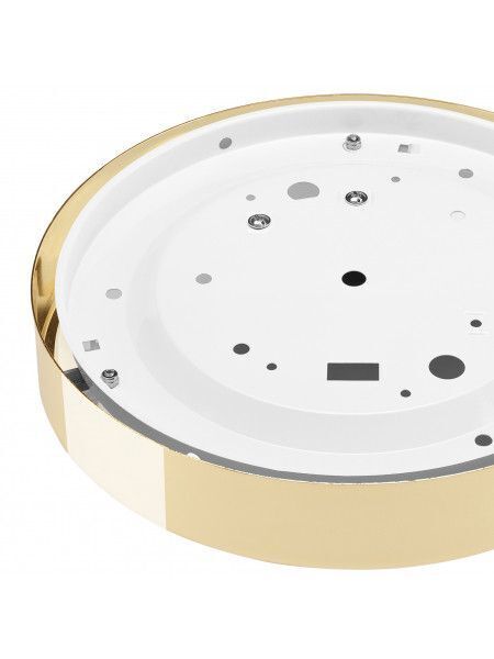 Lampe de plafonnier Blendarme verre 2-flmg en or E27 Ø36 cm Sprudelbad, Wanne