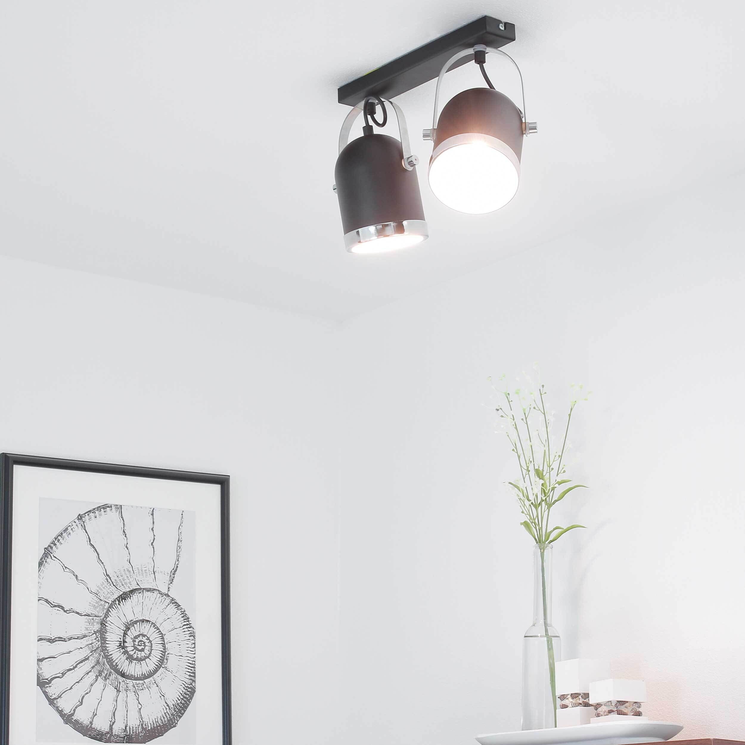 Spot NEO en noir 2-flmg Leuchte, Deckenleuchte, Lampe