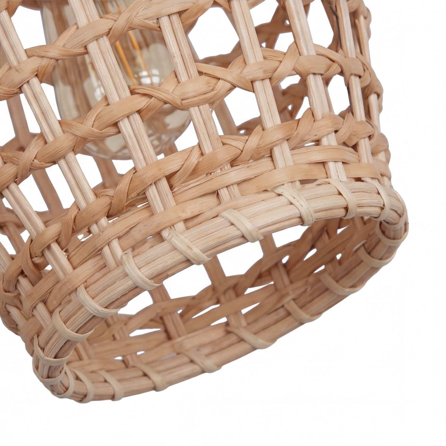 Rattan, Korb, Geflecht, Naturholz, Langeinband