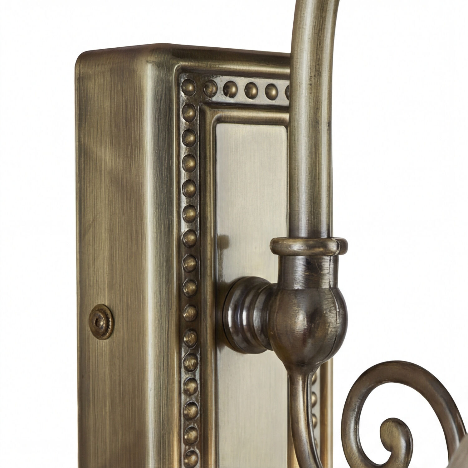 brass, Wandlampenfassung, Lampengriff, Metalldeko, ornate Detail