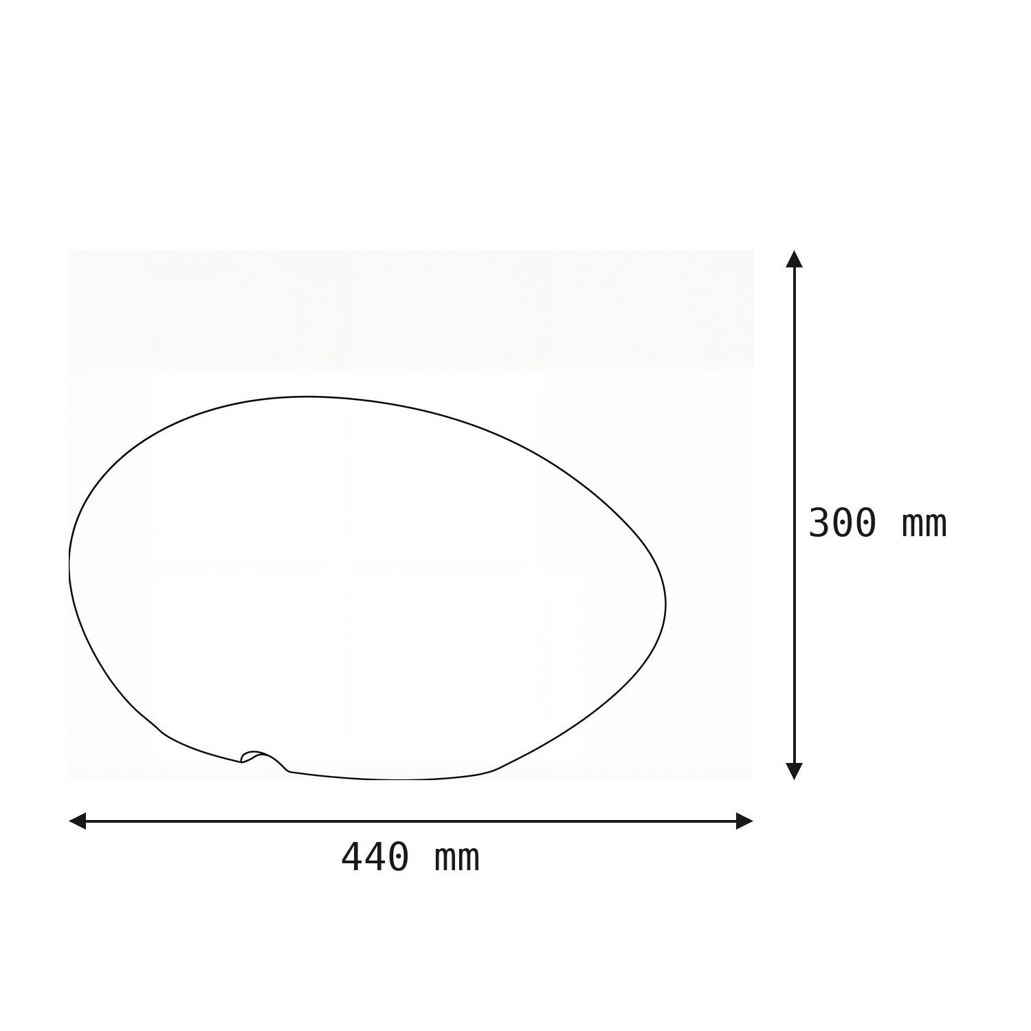 le126727-stehlampe-terrasse-garten-aussen-kunststoff-modern-weiss-06 ellipse, 形状, 图示, 尺寸, 毫米