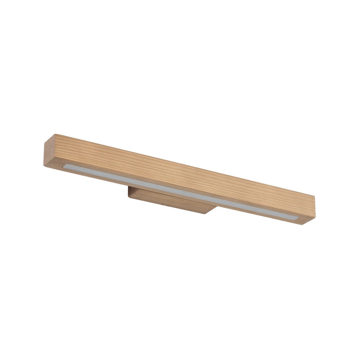 LED Lampe à tableau en bois 46 cm de long 3000 K 988 lm Downlight Ablage, Griff, Holz