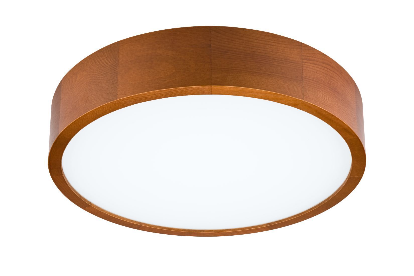 Plafonnier LED ARBARO Bois moderne rond