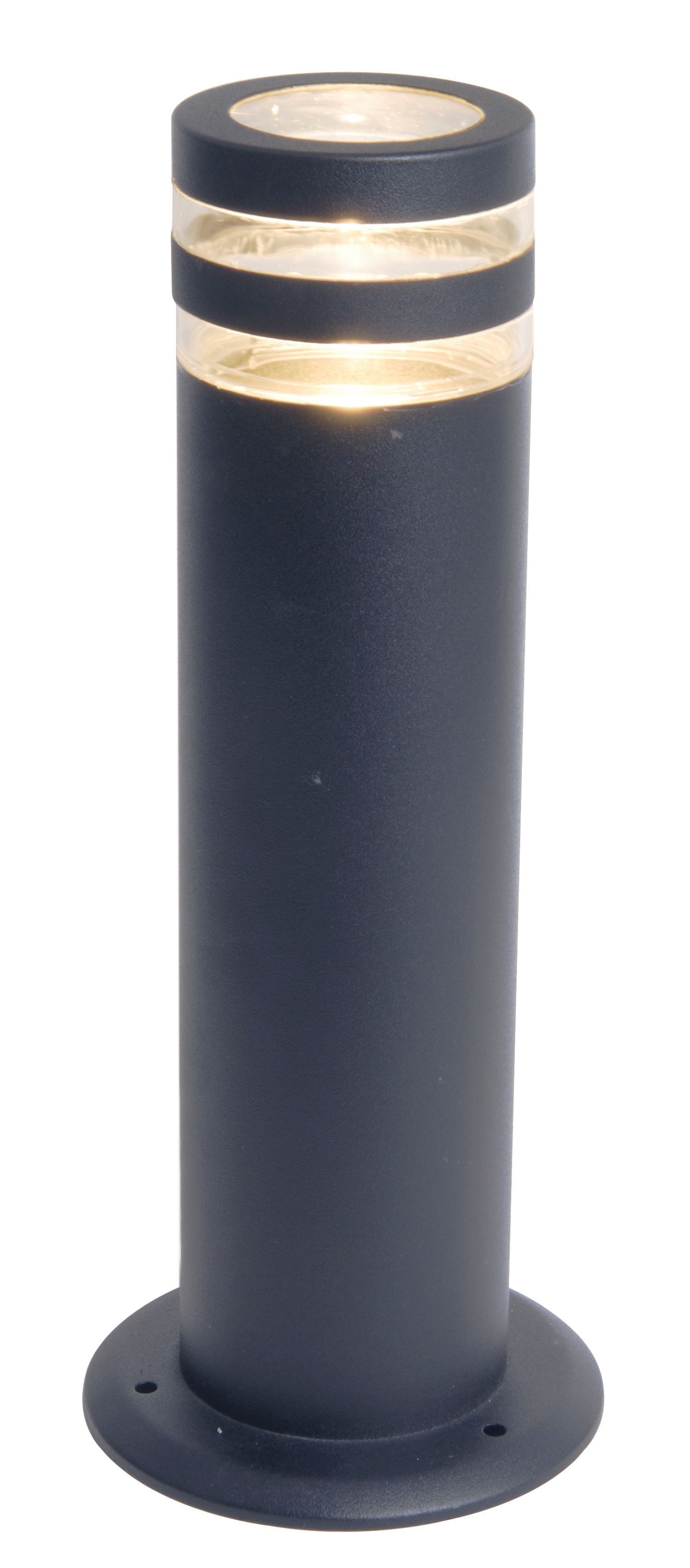 Lampe d'allée Anthracite Aluminium 40 cm GU10 IP44 Moderne
