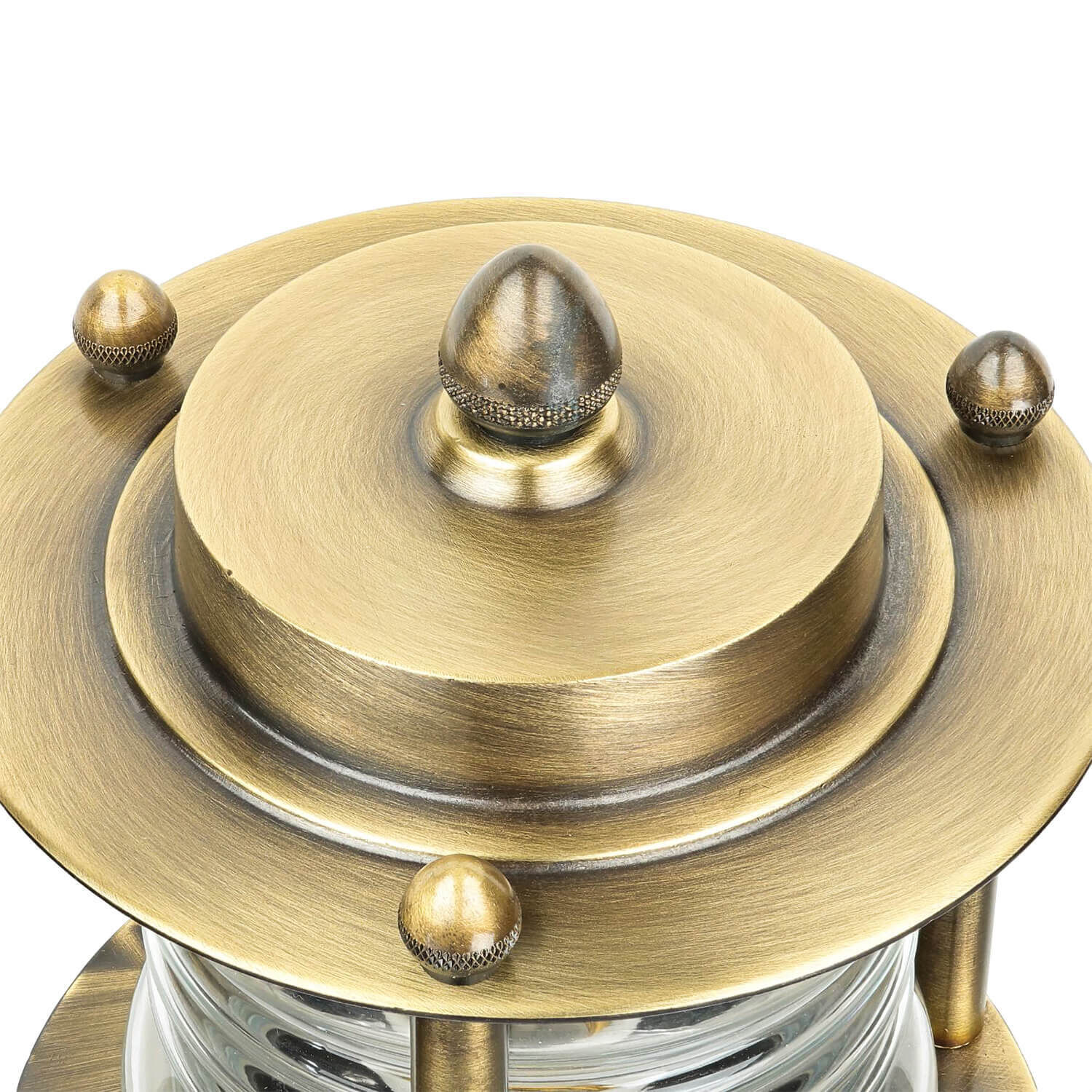 Lampe d'extérieur antique Lampe de socle MYKO laiton véritable Bronze