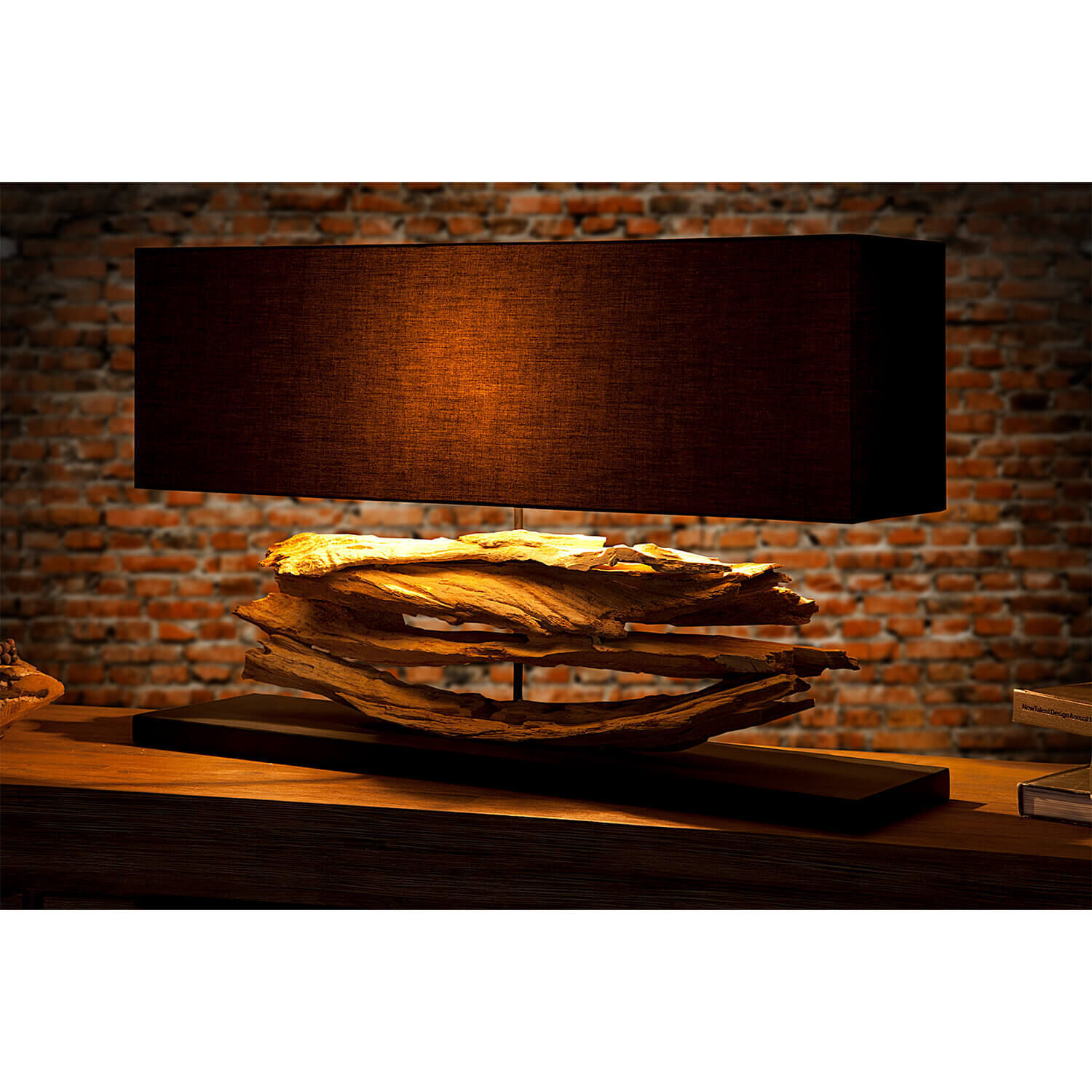 Lampe, Drinnen, Innenarchitektur, Tischlampe, Holz