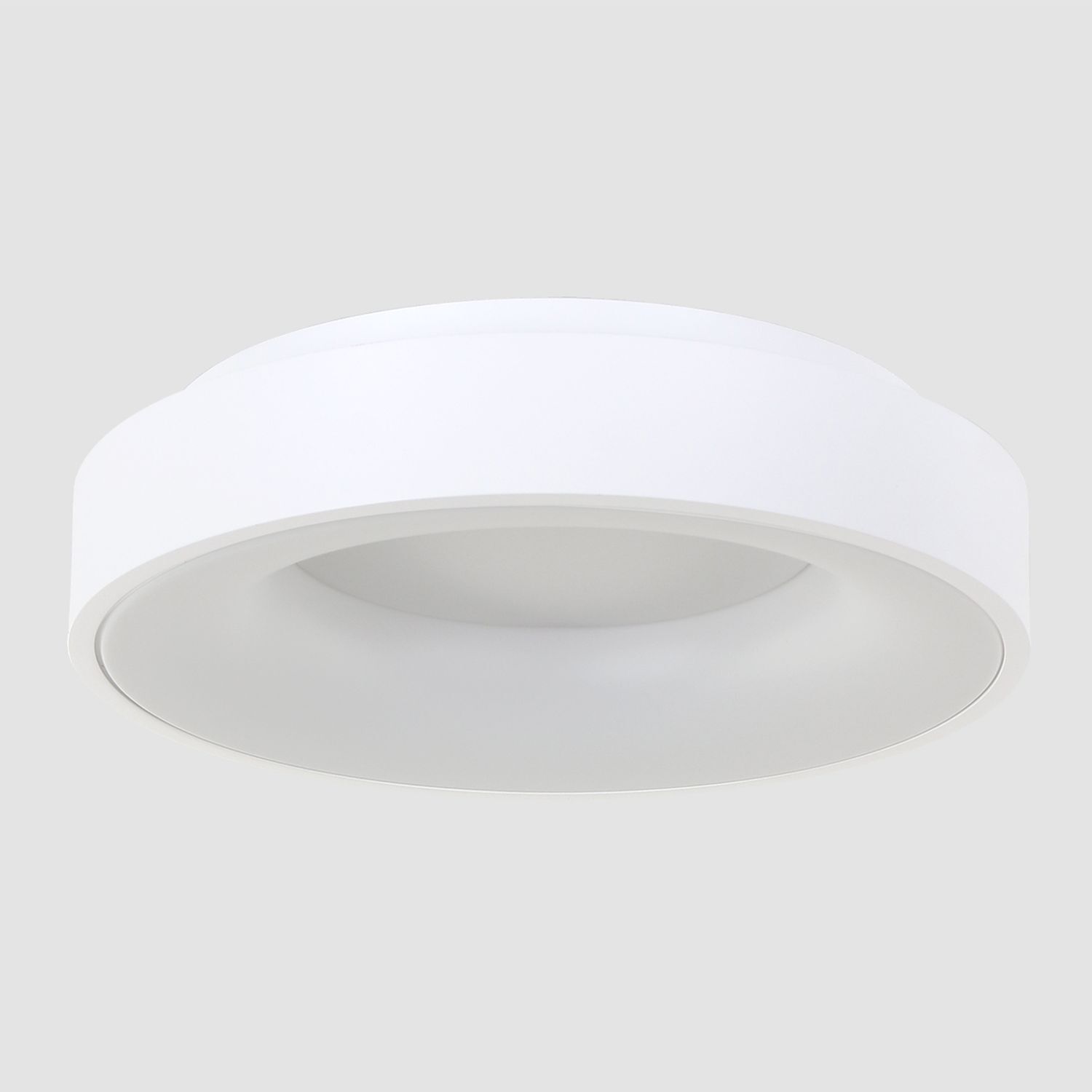 Plafonnier LED blanc métal plastique 40 W 2700 K