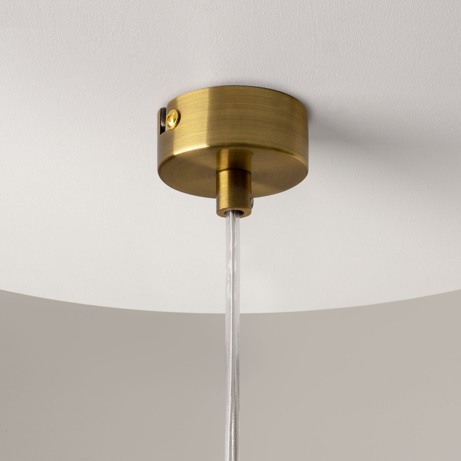 Lampe à suspendre métal verre Ø 16 cm H : max. 362,5 cm GU10