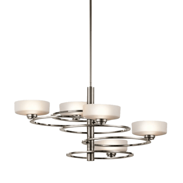 Hängeleuchte, Metall, LED-Lampen, Ringsystem, Wohnzimmerlampe