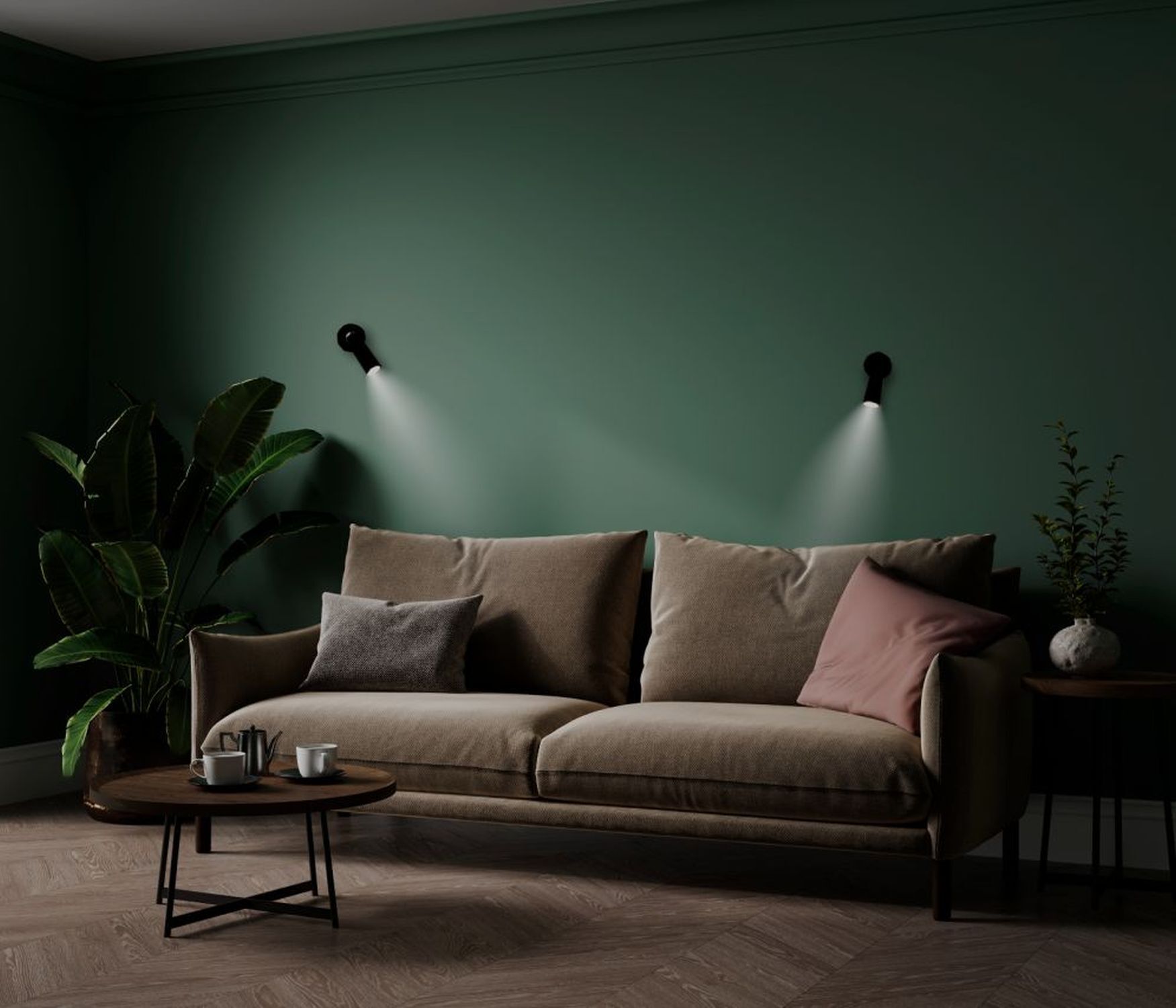 Applique LED Batterie Variateur Abat-jour portable 3000 K Noir Couch, Innenarchitektur, Inneneinrichtung, Kissen, Lampe