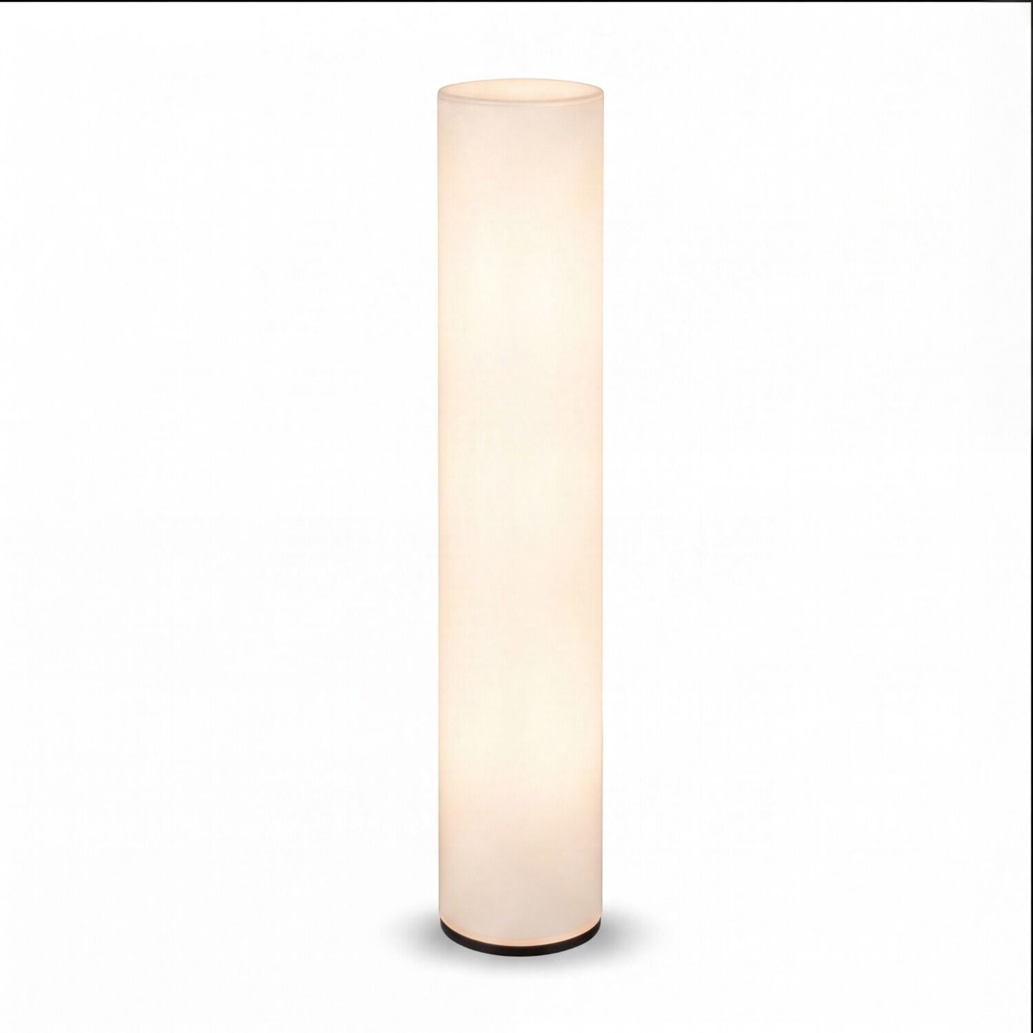 Tischlampe, Stehlampe, LED-Lampe, weiß, rund