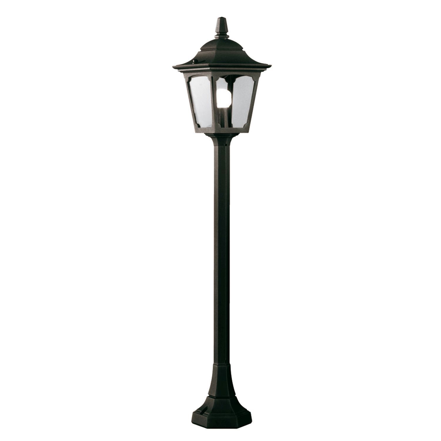 Lampadaire extérieur FRANKIE Noir H:94cm Chemin de jardin