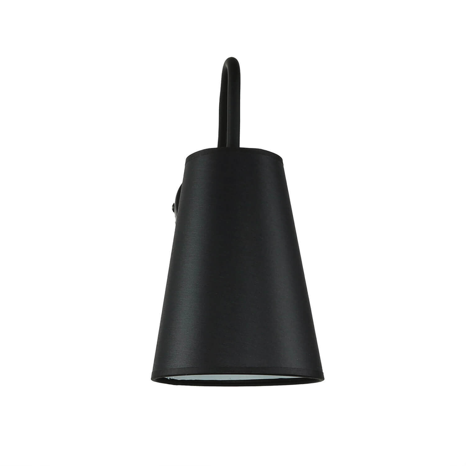 Wandleuchte Schwarz mit Schalter Metall Ø13cm Wandleuchte Schwarz mit Schalter Metall Ø13cm