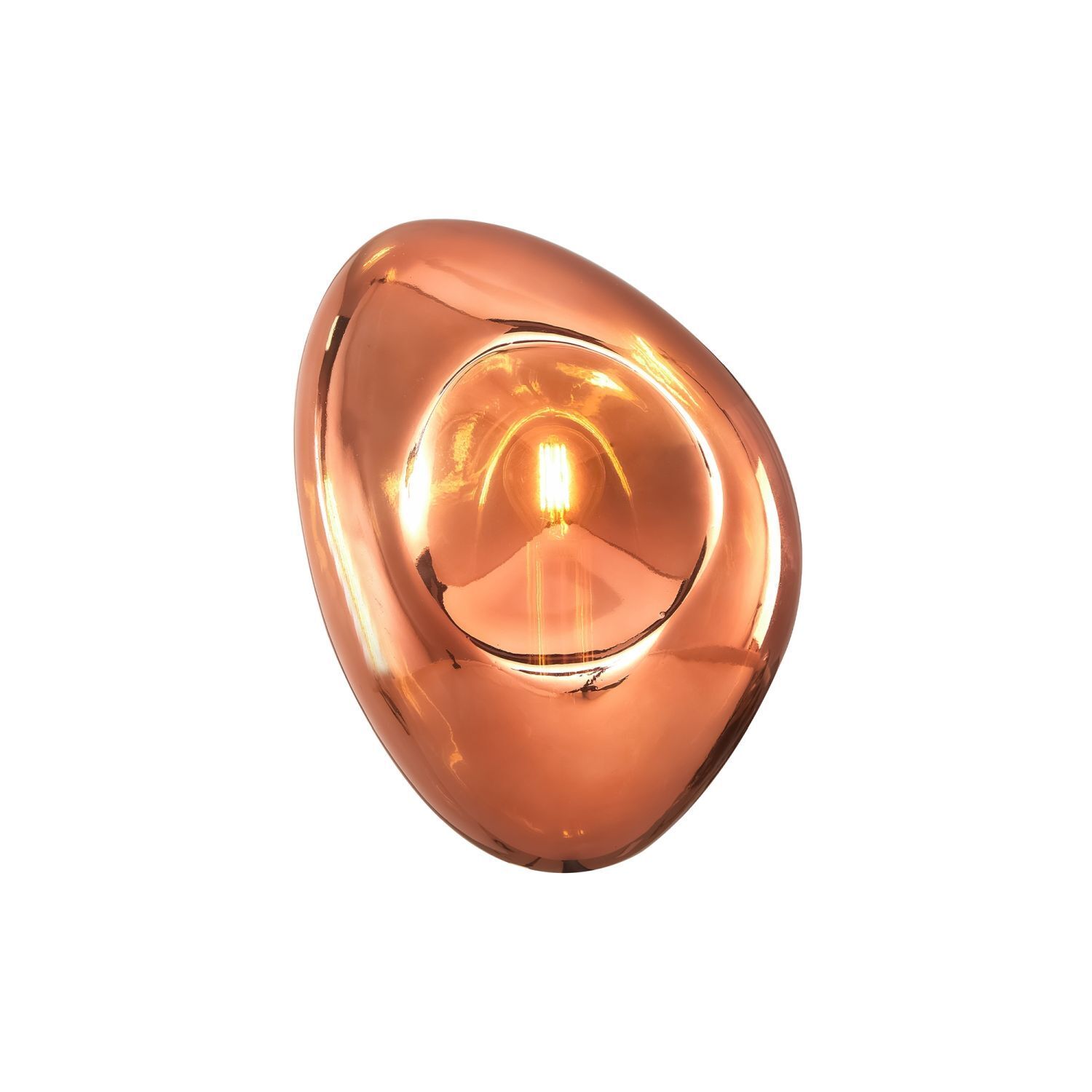 Applique Métal Verre E14 H : 27,5 cm Moderne MILAN
