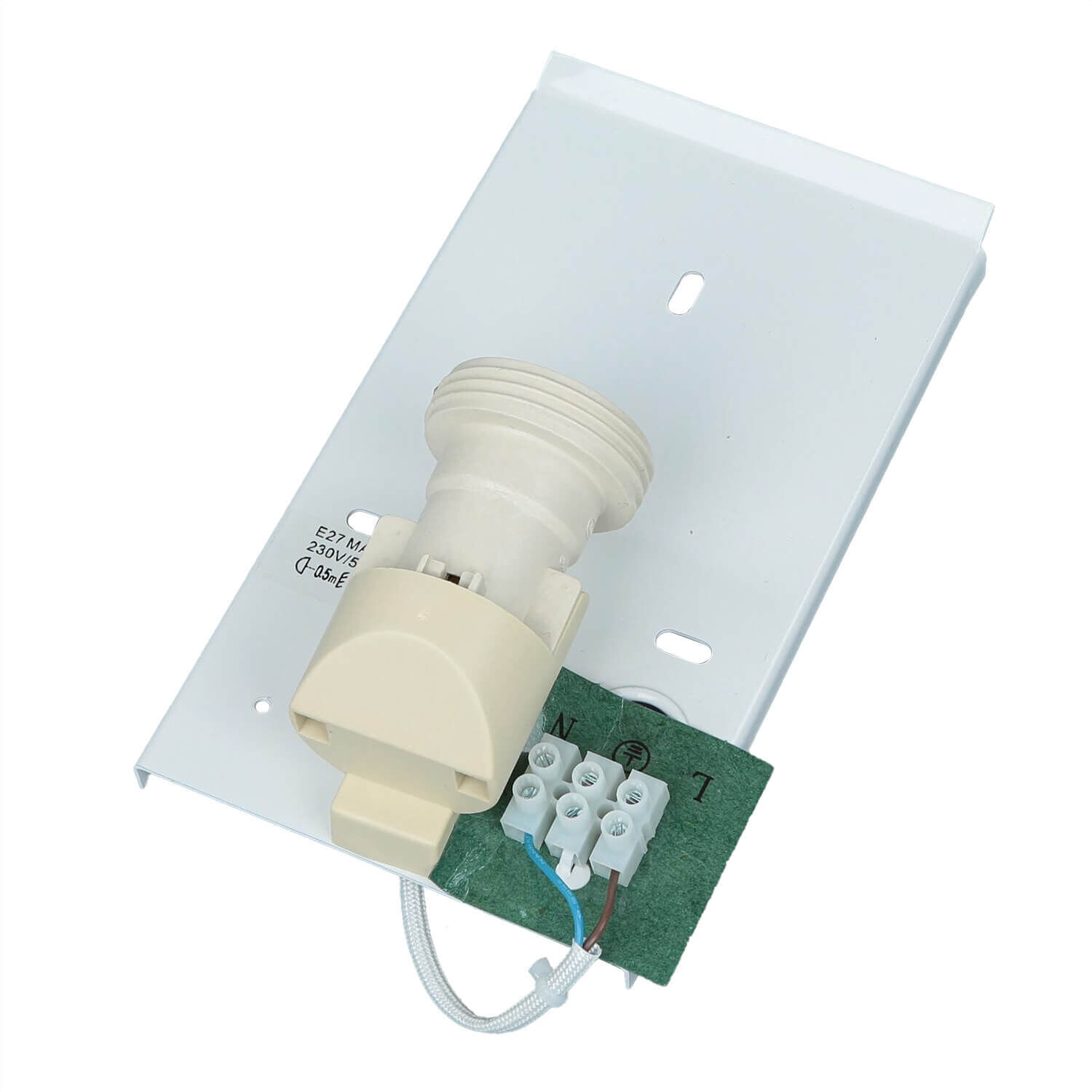 Applique ALICE Café Marron Tissu Abat-jour moderne