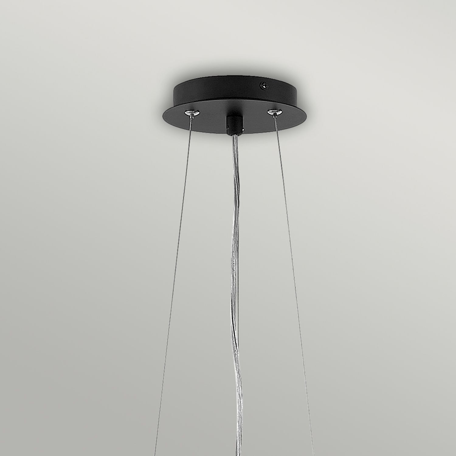 Lampe à suspendre Métal Noir Argent Design moderne VENINA