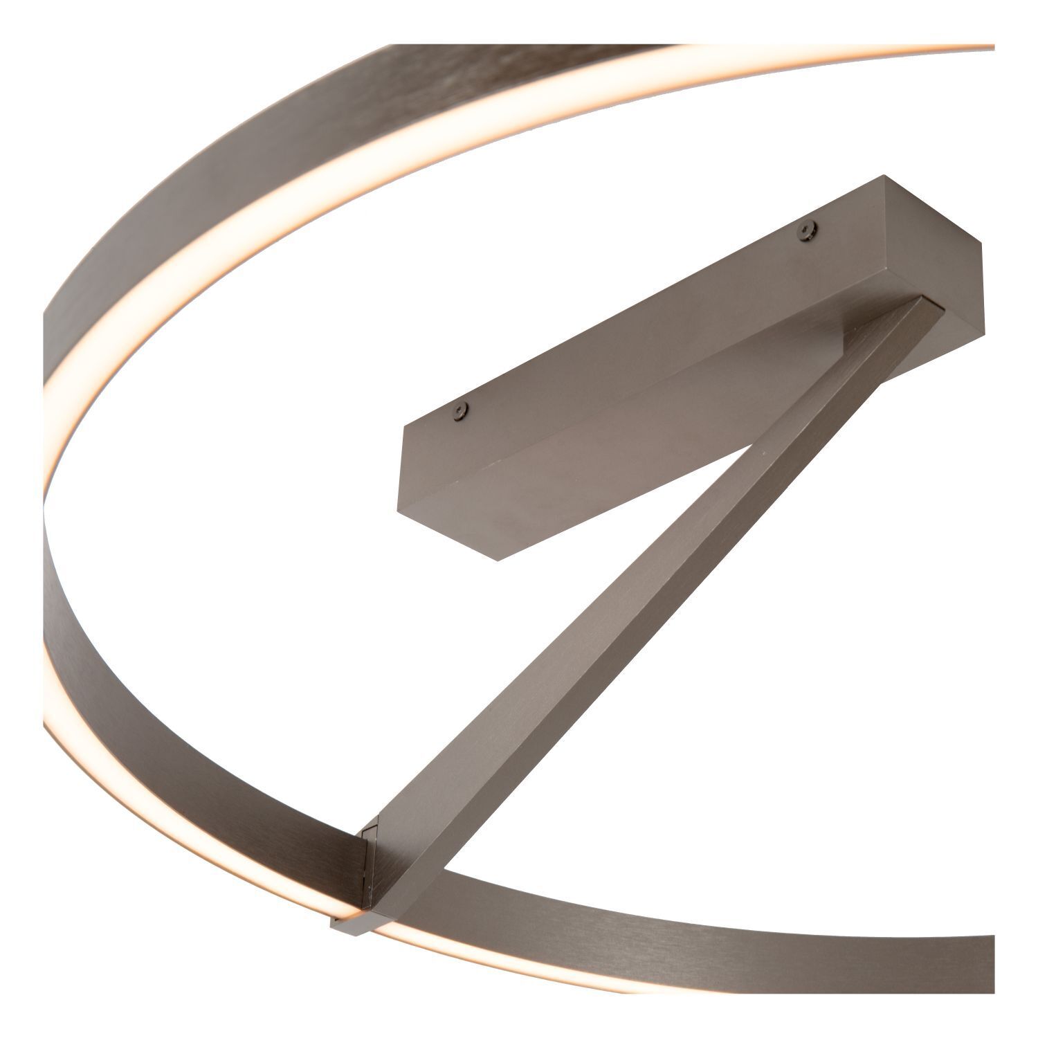 wandleuchte, ringform, metall, schwarz, led