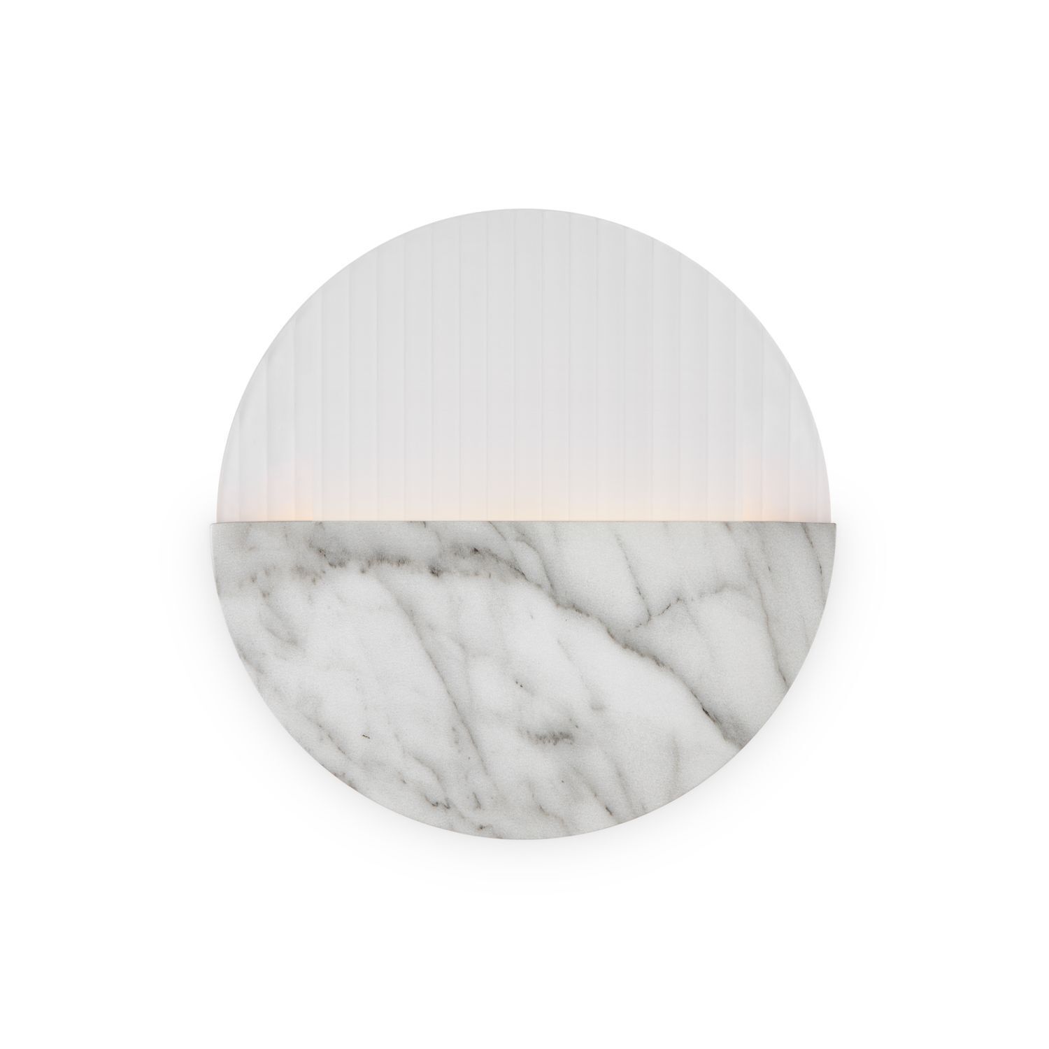 Applique LED verre métal 3000 K blanc chaud 200 lm ronde