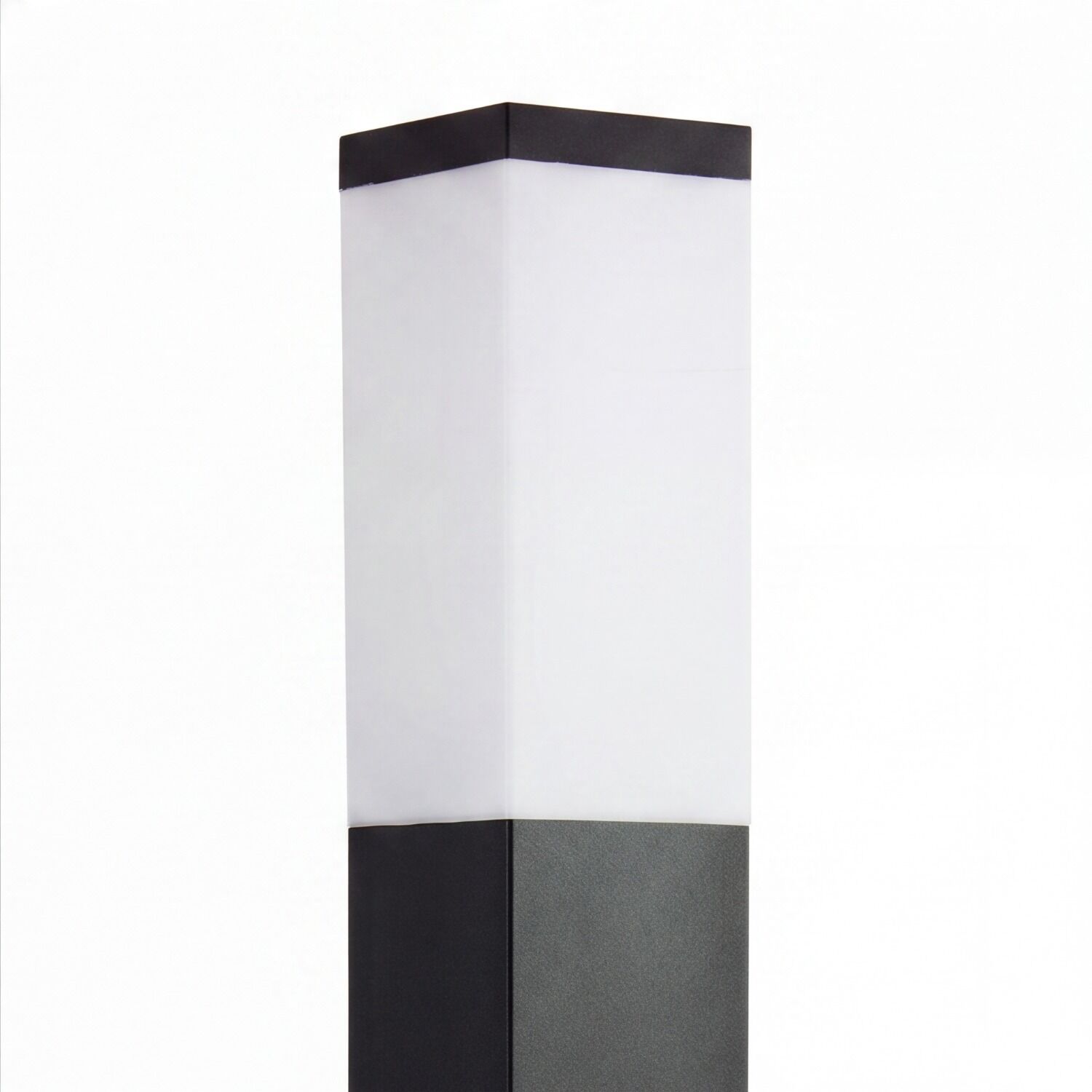 laterne, lampenstab, weiß, schwarz, stützsäule