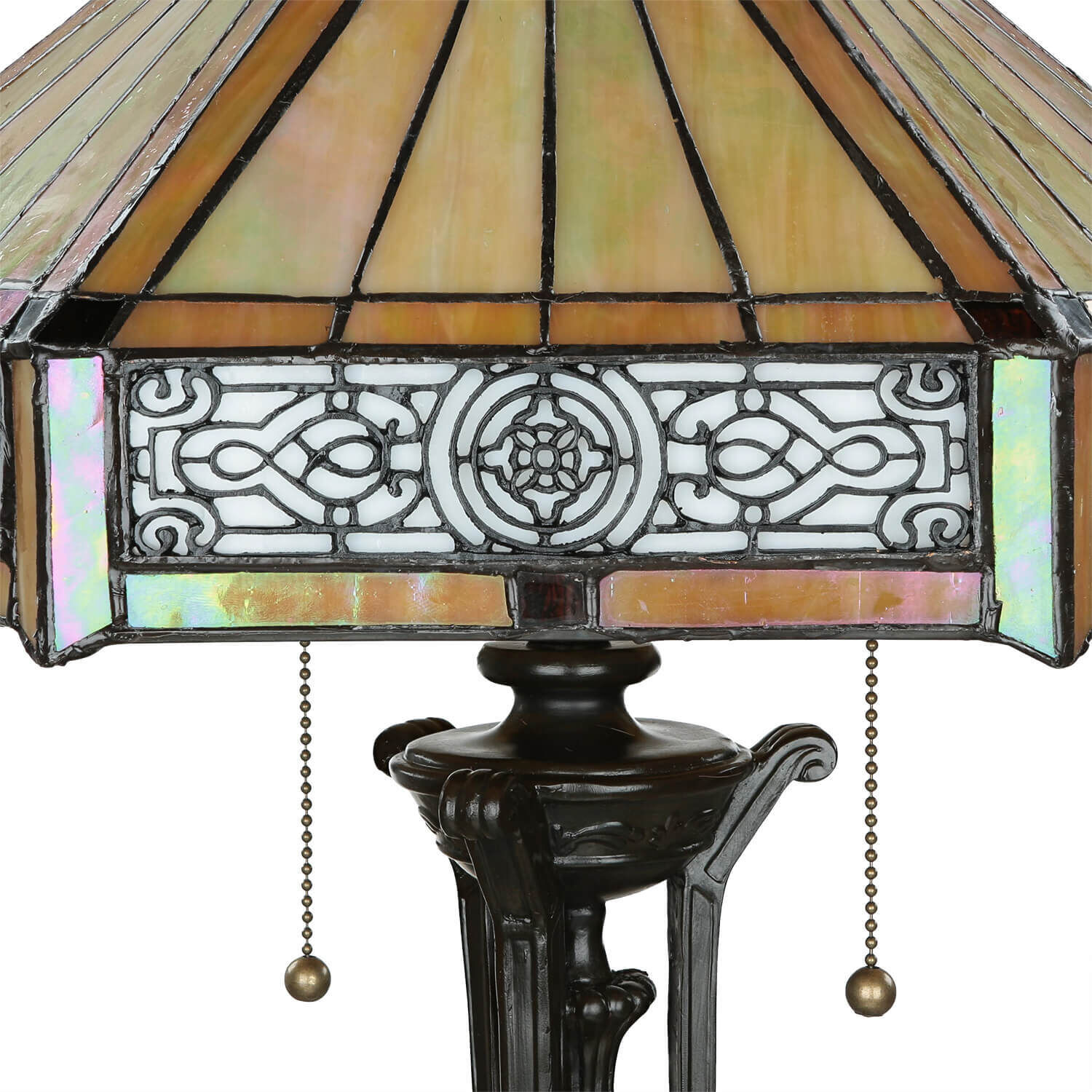 Lampe de table FARFALLA 4 H:59cm Tiffany Salon