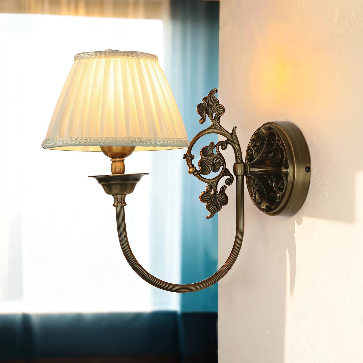 Applique Simona Blanc Lampe