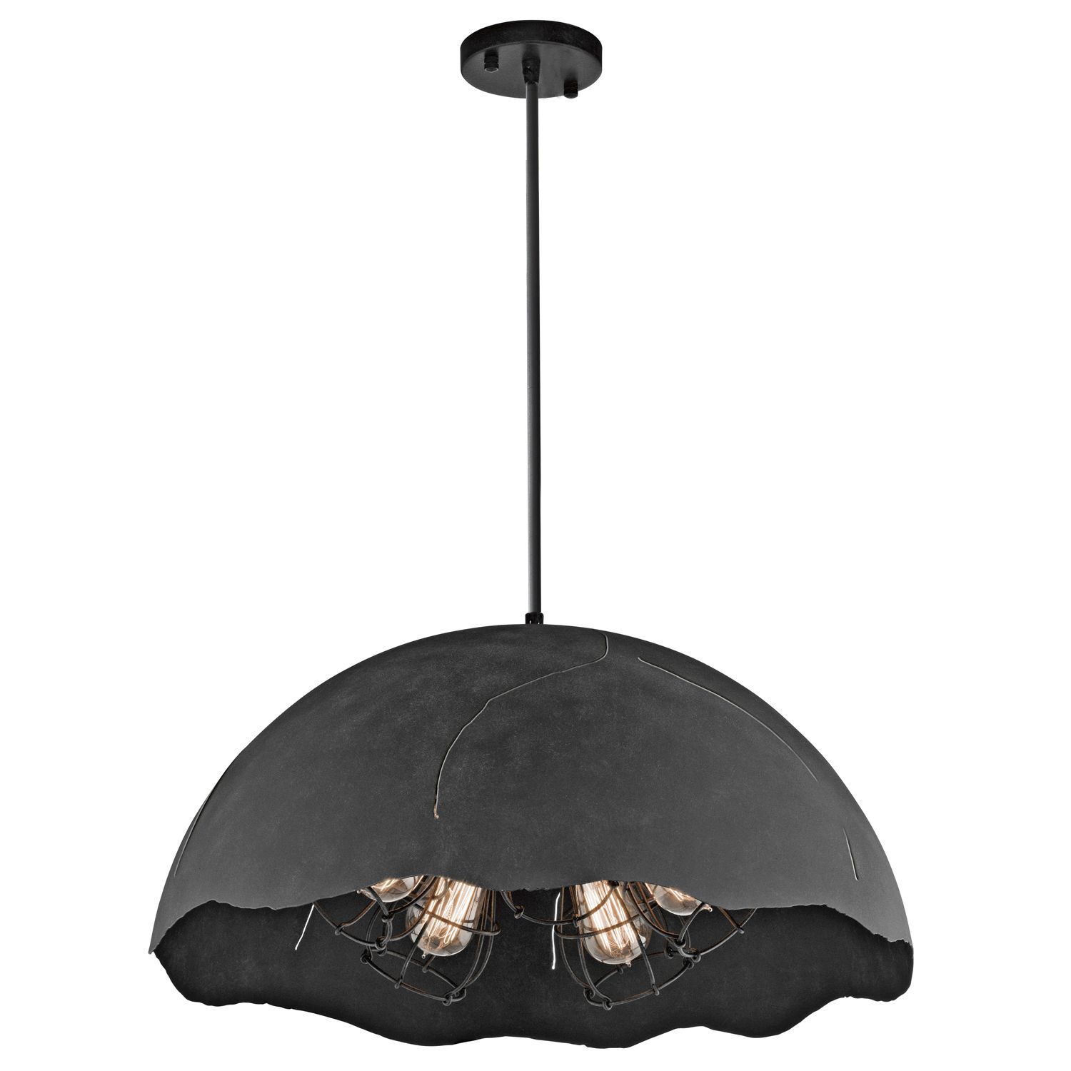 Plafonnier design industriel ajustable E27 métal