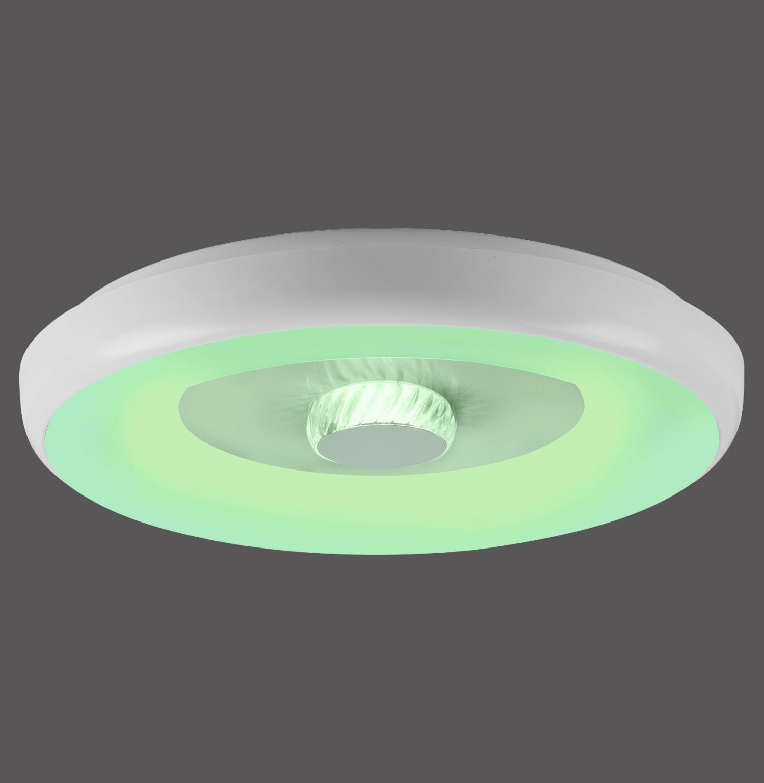 LED Deckenlampe Weiß RGB Beleuchtung mit Ø39 cm 2200 lm Deckenleuchte