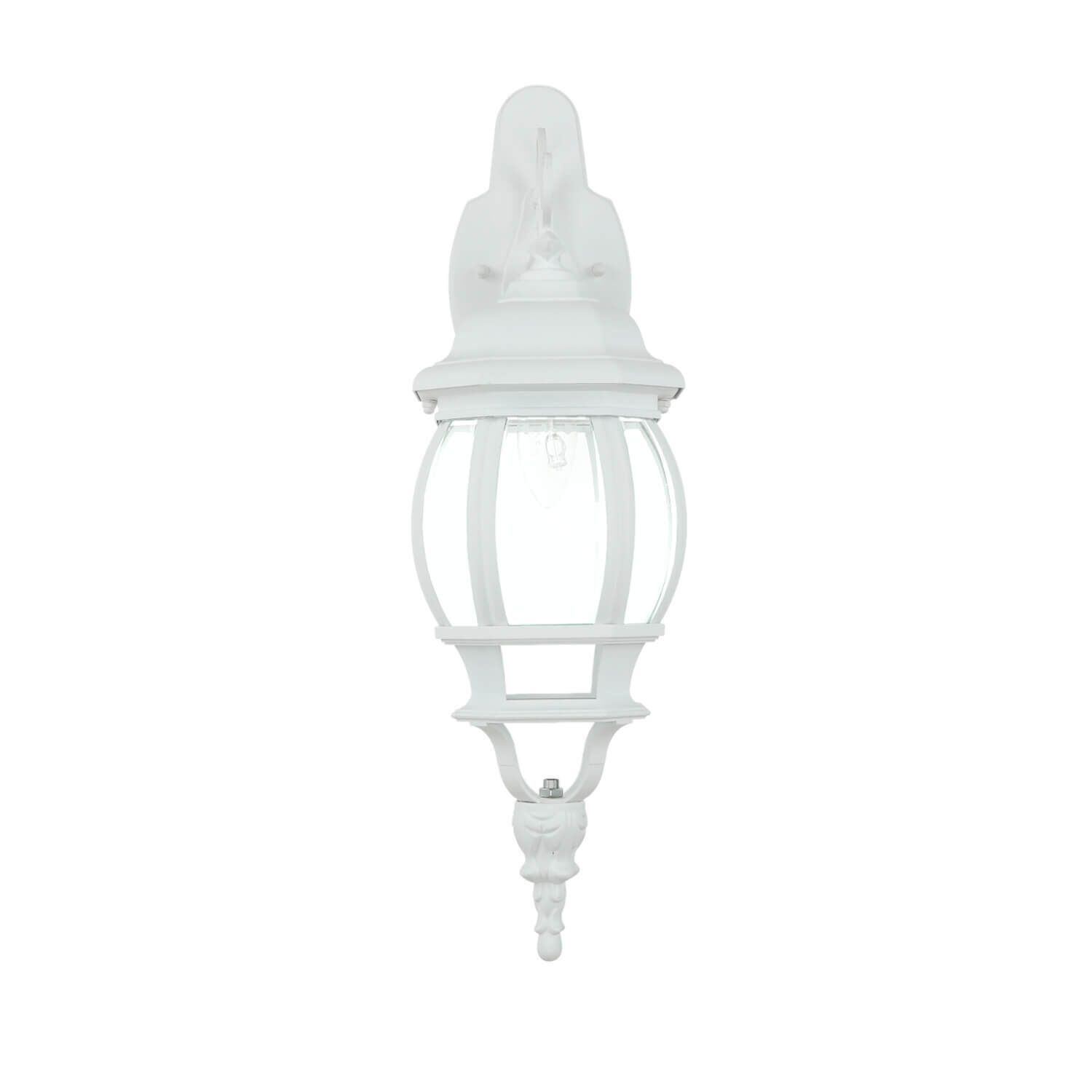 Lampe murale d'extérieur BREST Lanterne de jardin blanche résistante aux intempéries