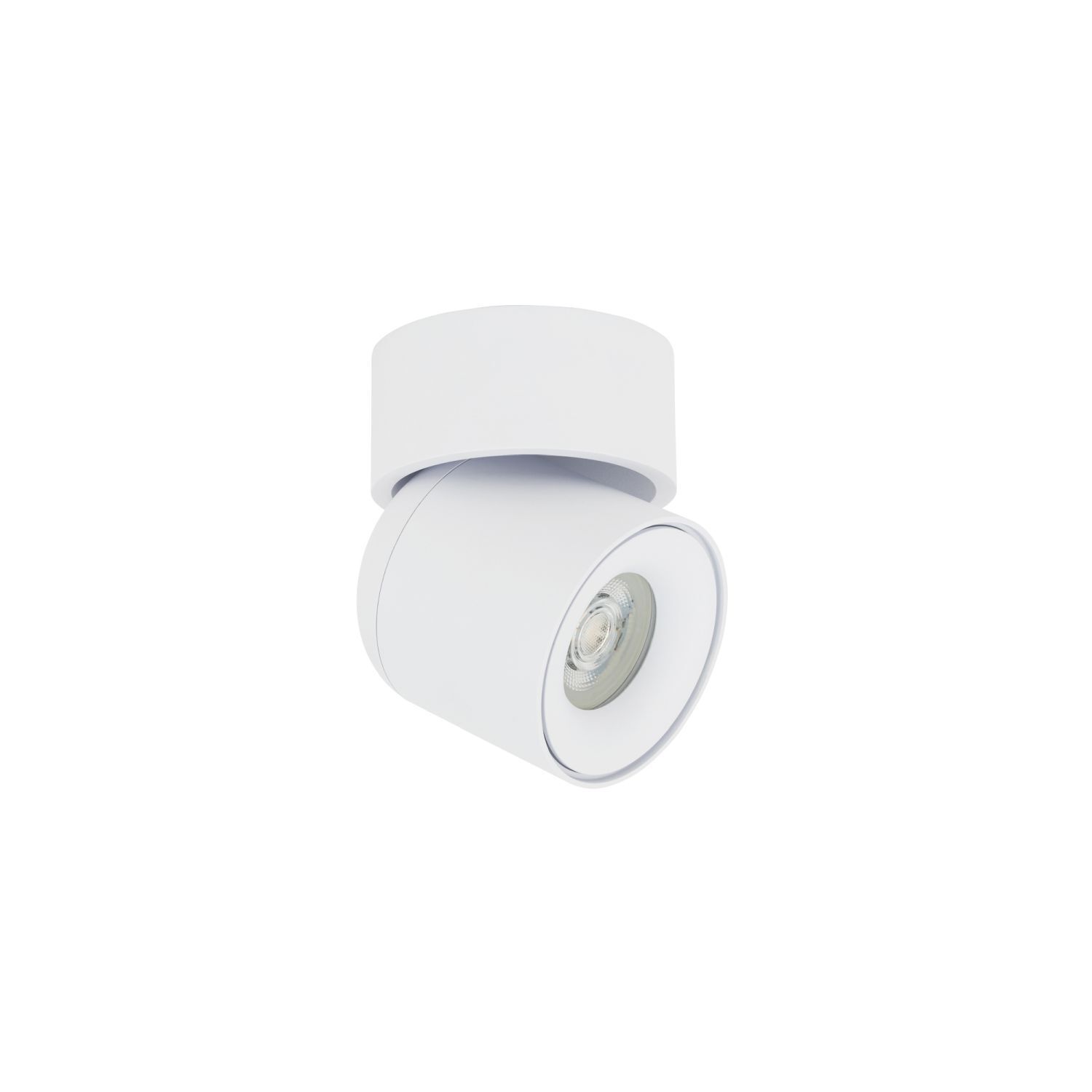 Spot de plafond flexible blanc GU10 L:9,4 cm petit
