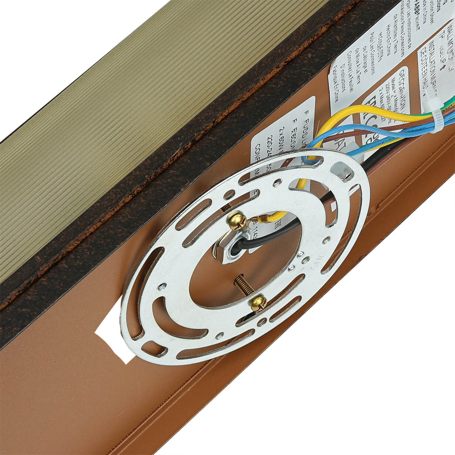 Applique murale SHOJI Bronze Lampe vintage couloir couloir