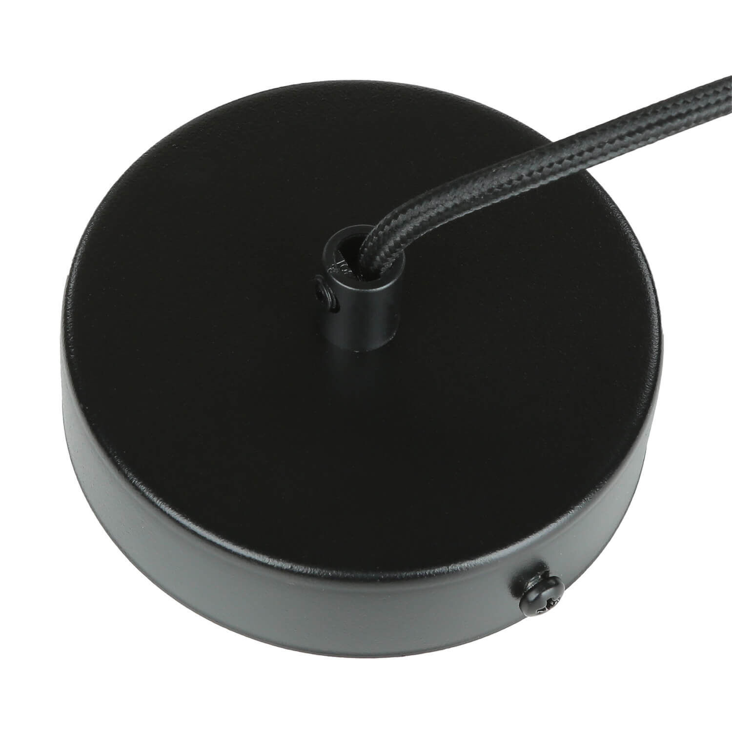 Lampe à suspendre moderne noire cuivre Ferra