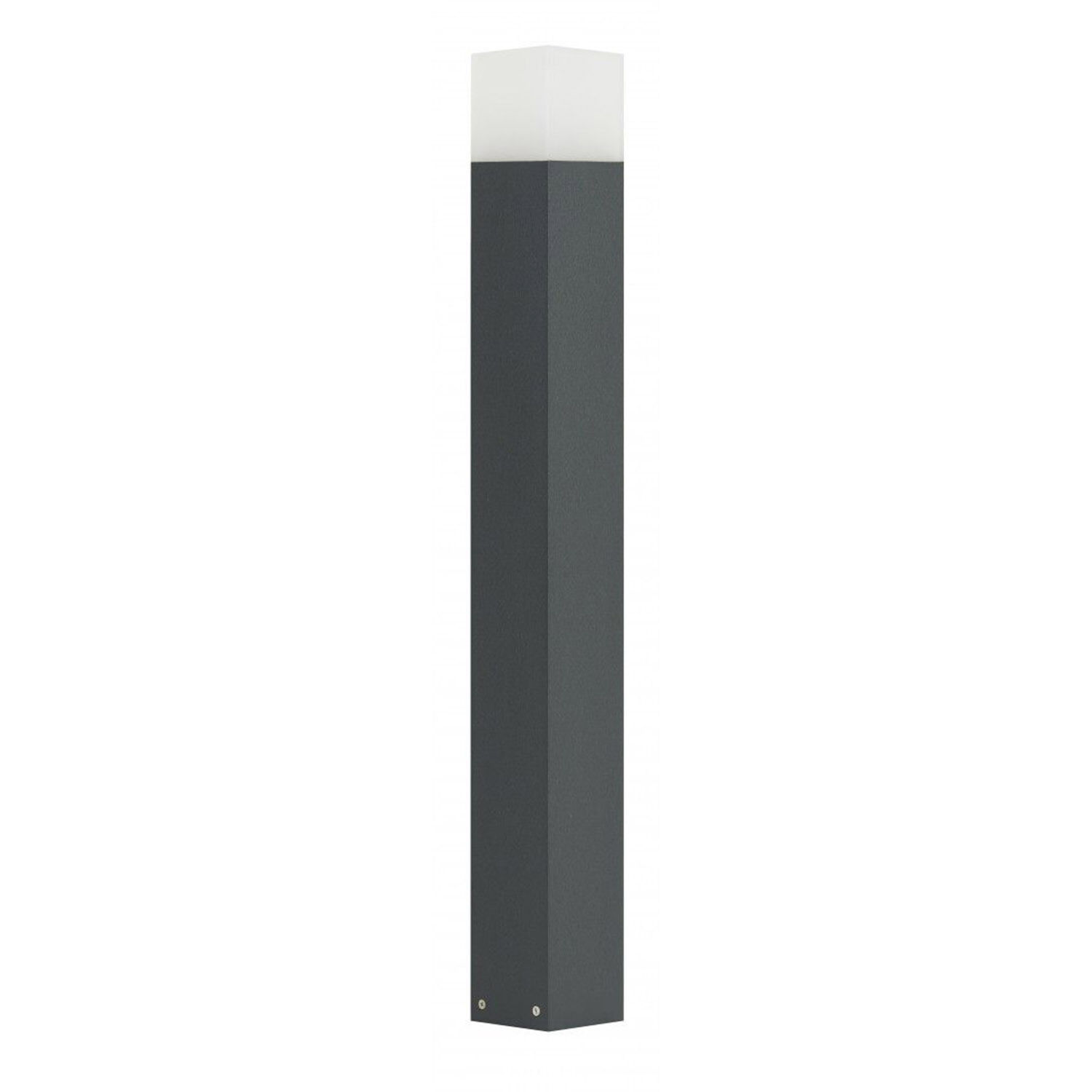 Lampe d'extérieur AWERNE Anthracite 83cm carré IP44 E27