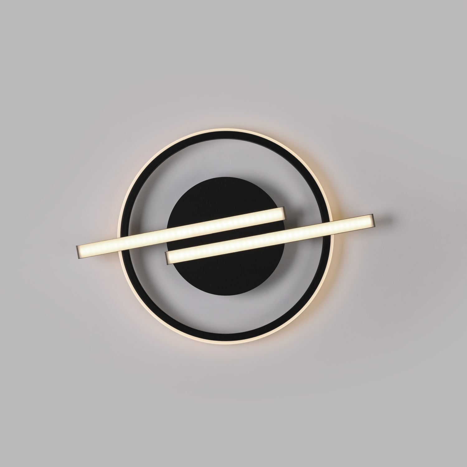 Lampe de plafonnier LED Moderne Noir Laiton 3000 K dimmable
