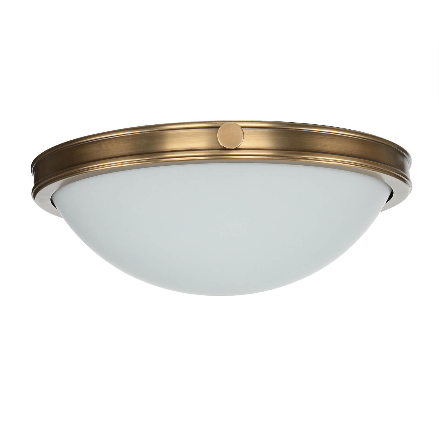 Deckenleuchte rund blendarm in Messing Weiß Wohnzimmer Deckenleuchte, Leuchte