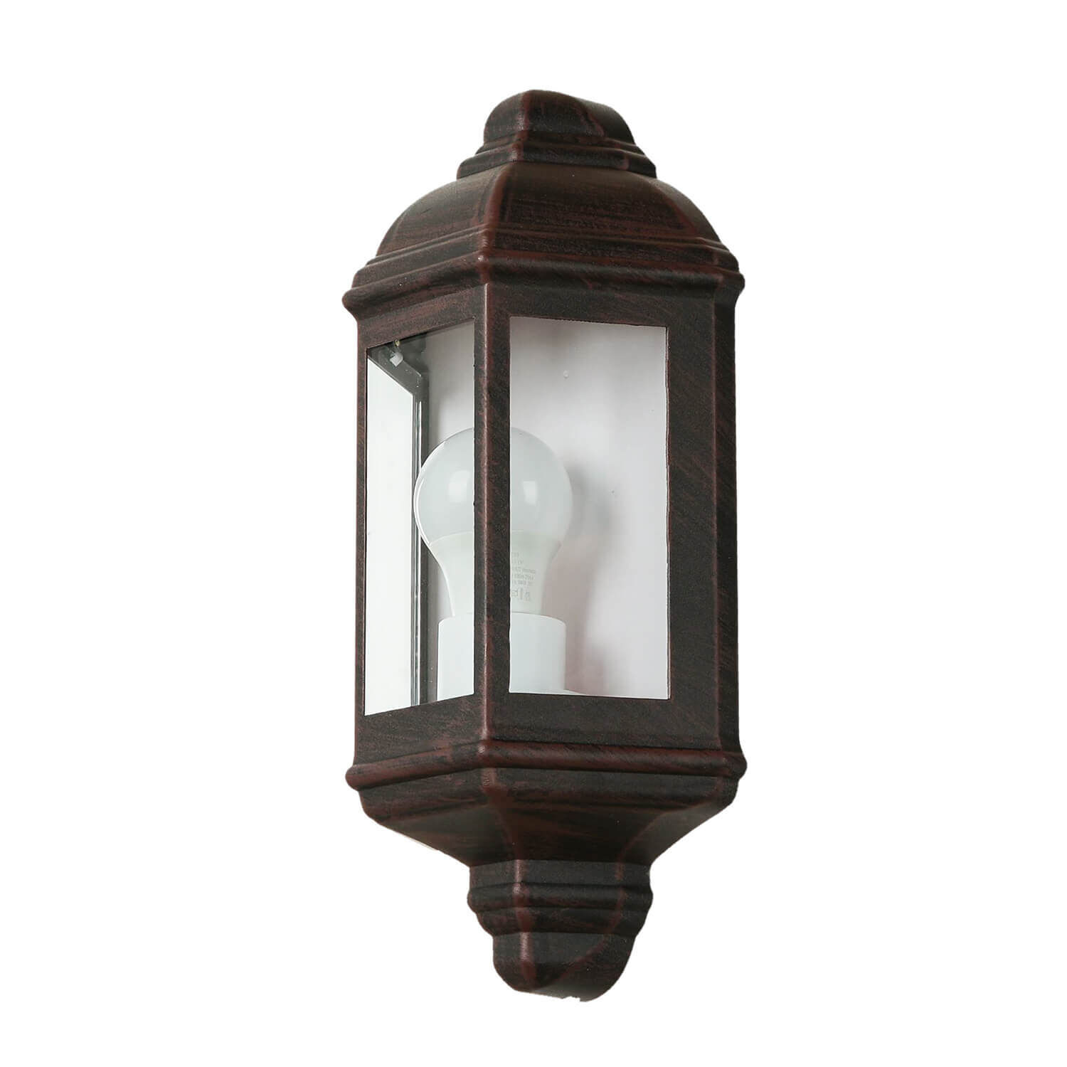 Lampe de bateau Applique extérieure Noir Marron LIVORNO