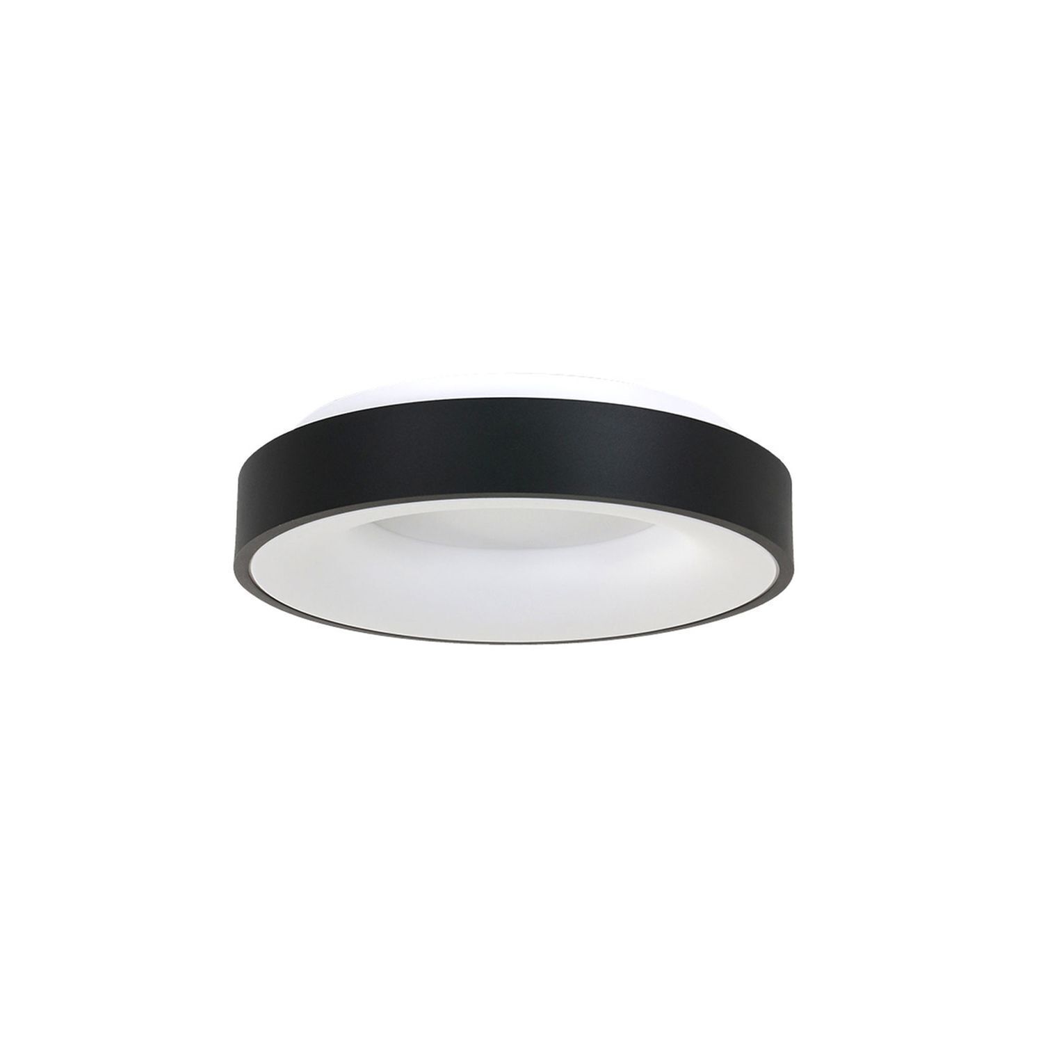 Blendarme LED Plafonnier noir blanc Ø30 cm rond