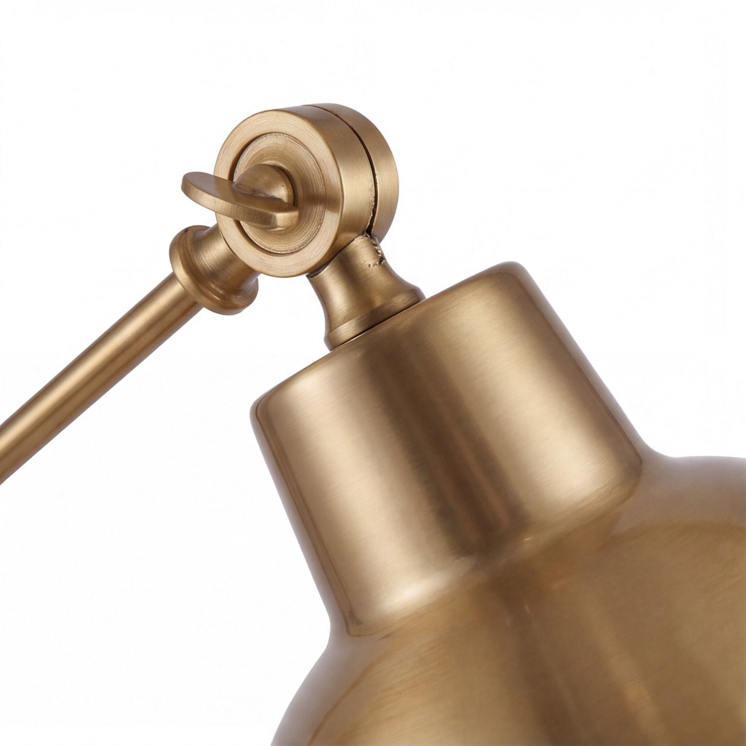 stehlampe-stehleuchte-leselampe-kupfer-bauhaus-flexibel-verstellbar-5 Brass lamp, Tischlampe, Messing Finish, Verstellbarer Arm, Lampe?
