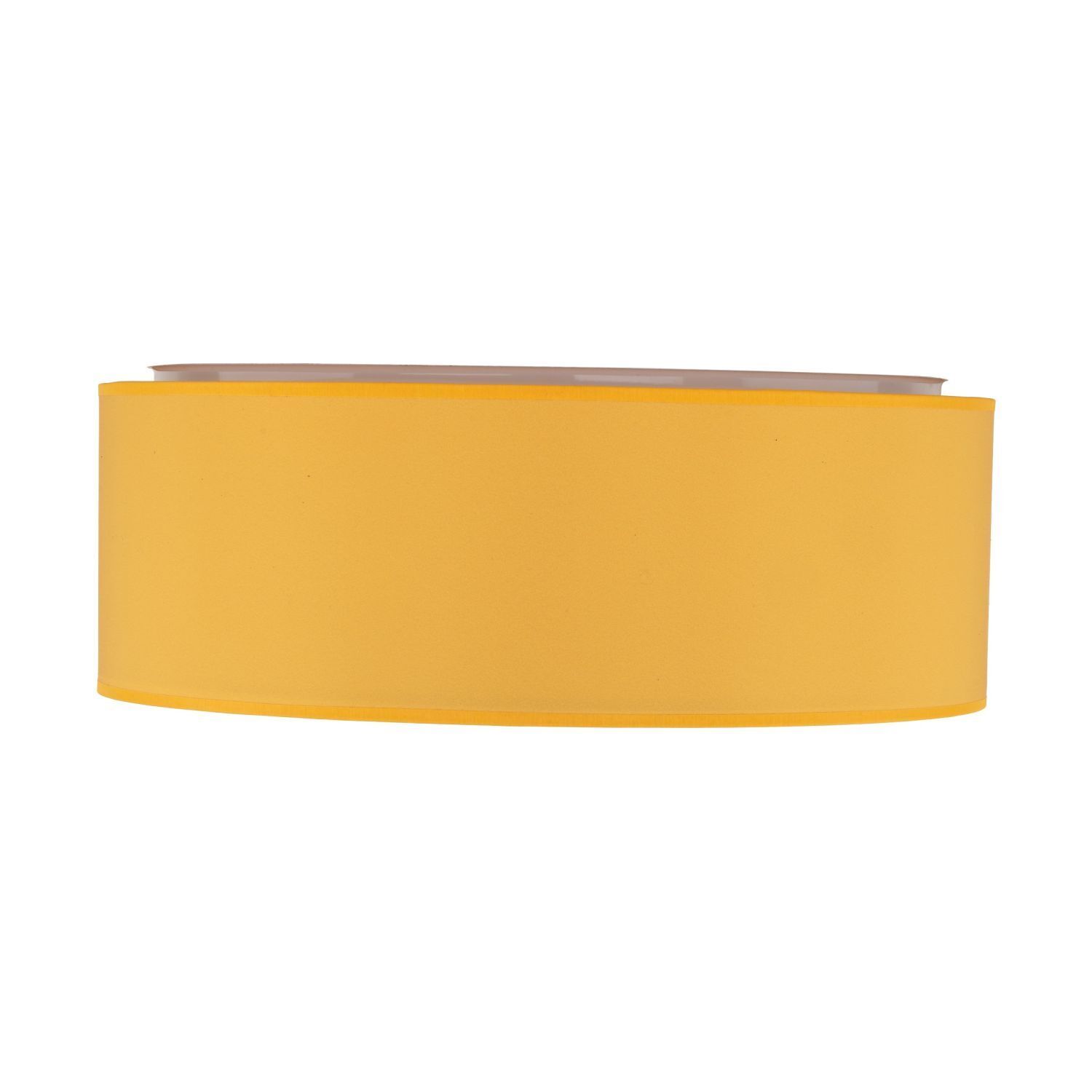 Lampe de plafond chambre d'enfant jaune ronde Ø 38 cm tissu 4x E27 Lampe de plafond chambre d'enfant jaune ronde Ø 38 cm tissu 4x E27