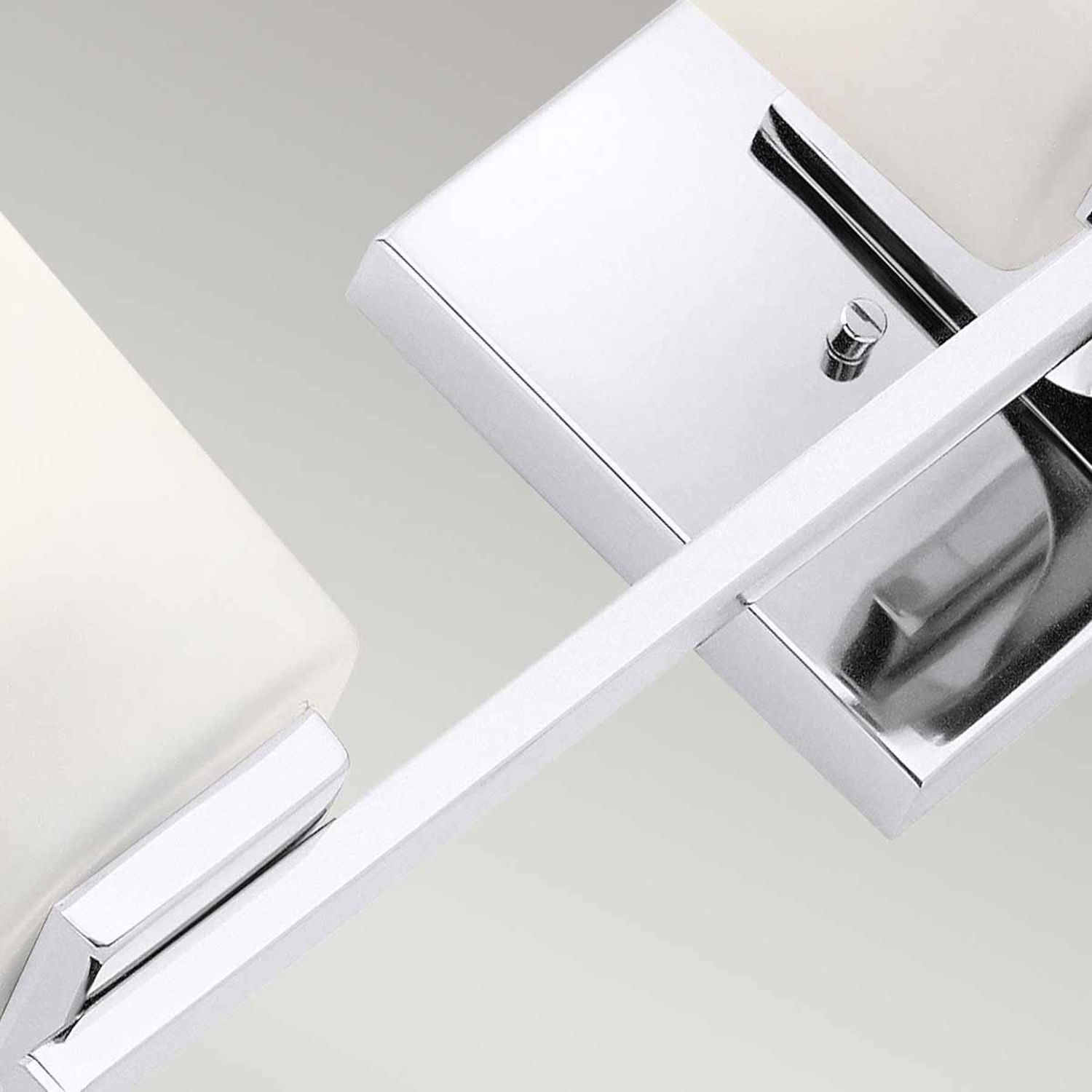 Applique salle de bain LED G9 IP44 3000 K verre métal L : 58,4 cm