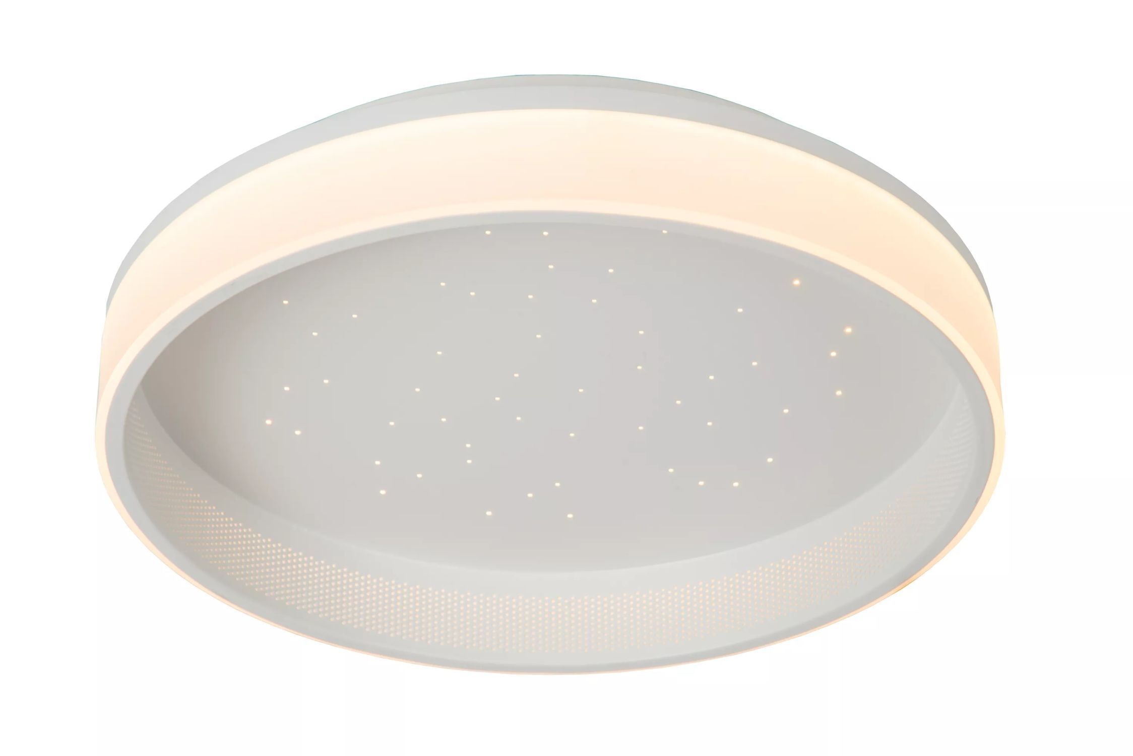 LED Deckenlampe Sternenhimmel 2500-3000 K Fernbedienung Deckenleuchte, Teller